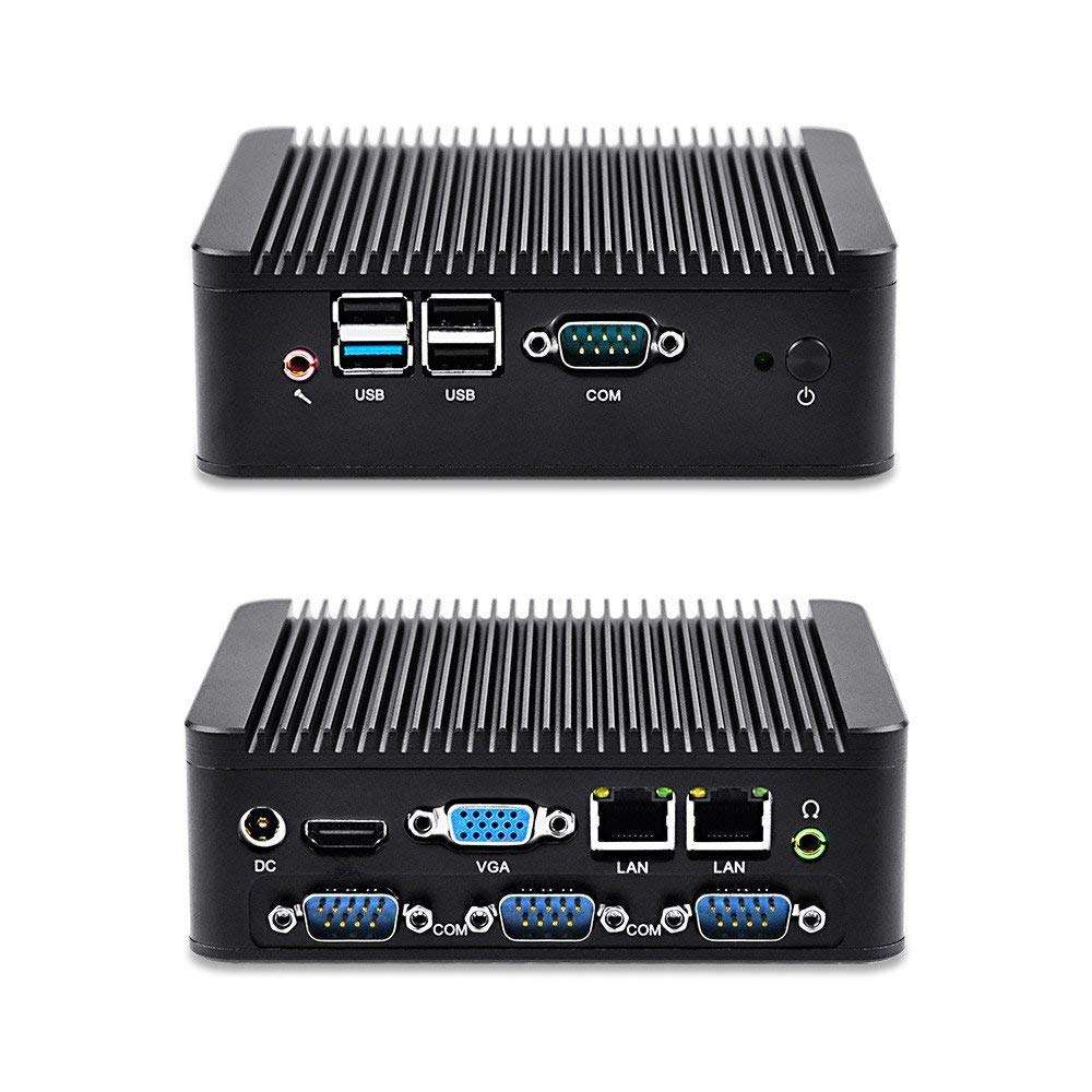 Kettop Firewall Application Firewall Mi18B Intel Celeron J1800 (2Gb Ddr3 Ram 32Gb Ssd WiFi) Dual Core Fanless,2 Gigabit Ethernet,Windows,Linux,Sophos,Vyos,Untangle 2