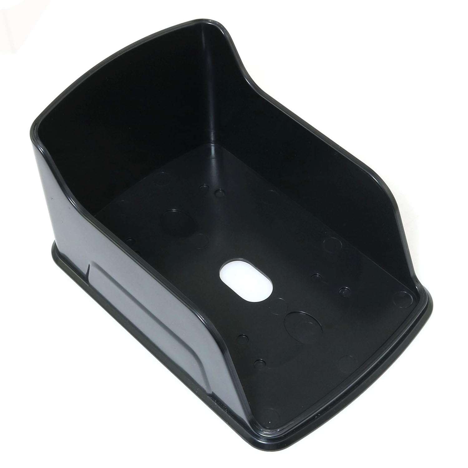 RLECS Plastic Access Control Enclosure Weatherproof Doorbell Cover with Mounting Holes for Access Control Keypads Card Readers and Time Clocks Black