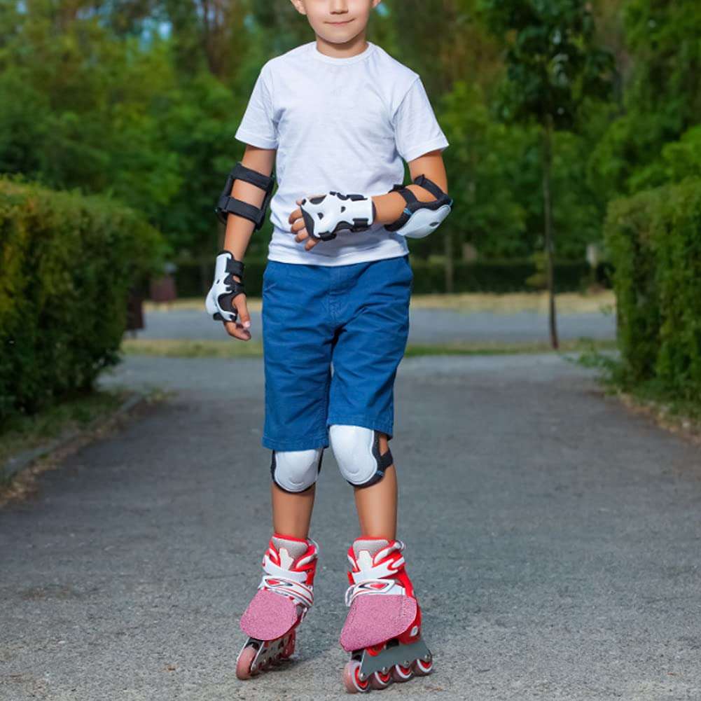 ikasus 1 Pair Roller Skate Toe Guards Toe Cap Protectors, Roller Skate Protectors,PU Leather Roller Skate Cap Accessories for Roller Skate, Anti-Friction Roller Skate Toe Cap Guards for Men Women 5