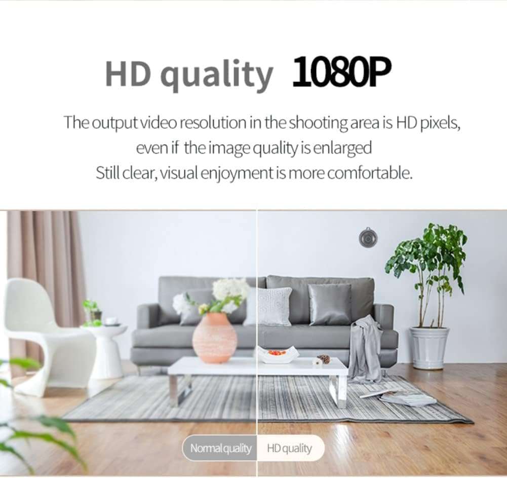GARYVIZ Wireless Indoor Smart Home Security 1080p Hidden Camera 24x7 Continuous Recording with Motion Sensor & Auto Tracking Smart Motion Detection and Alarm, Mini Spy Camera (1) 6