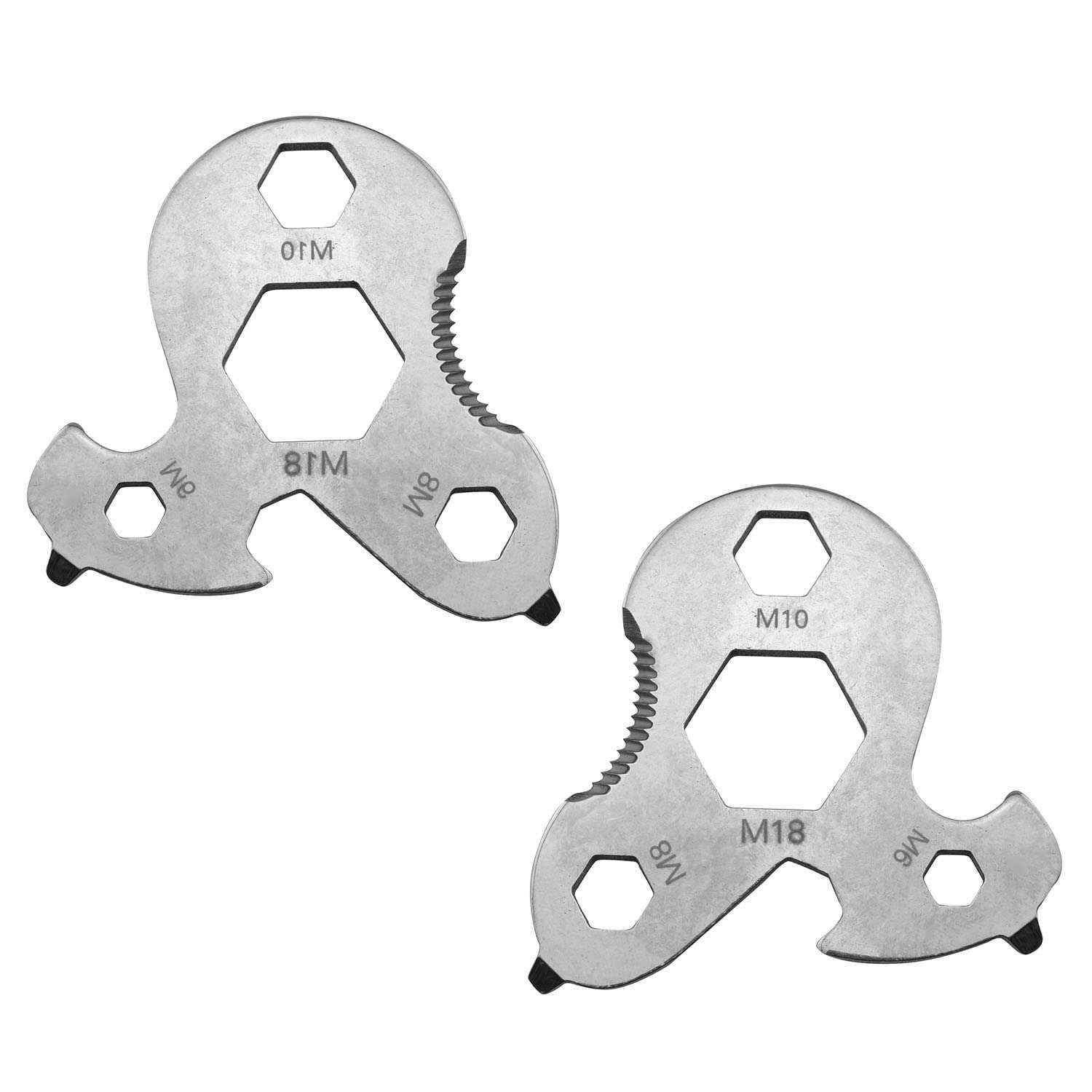 JCBIZ 2pcs Guyline Cord Adjuster Aluminum Alloy Tent Tensioners Camping Rope Tightener Wind Buckle Rope Hook 3