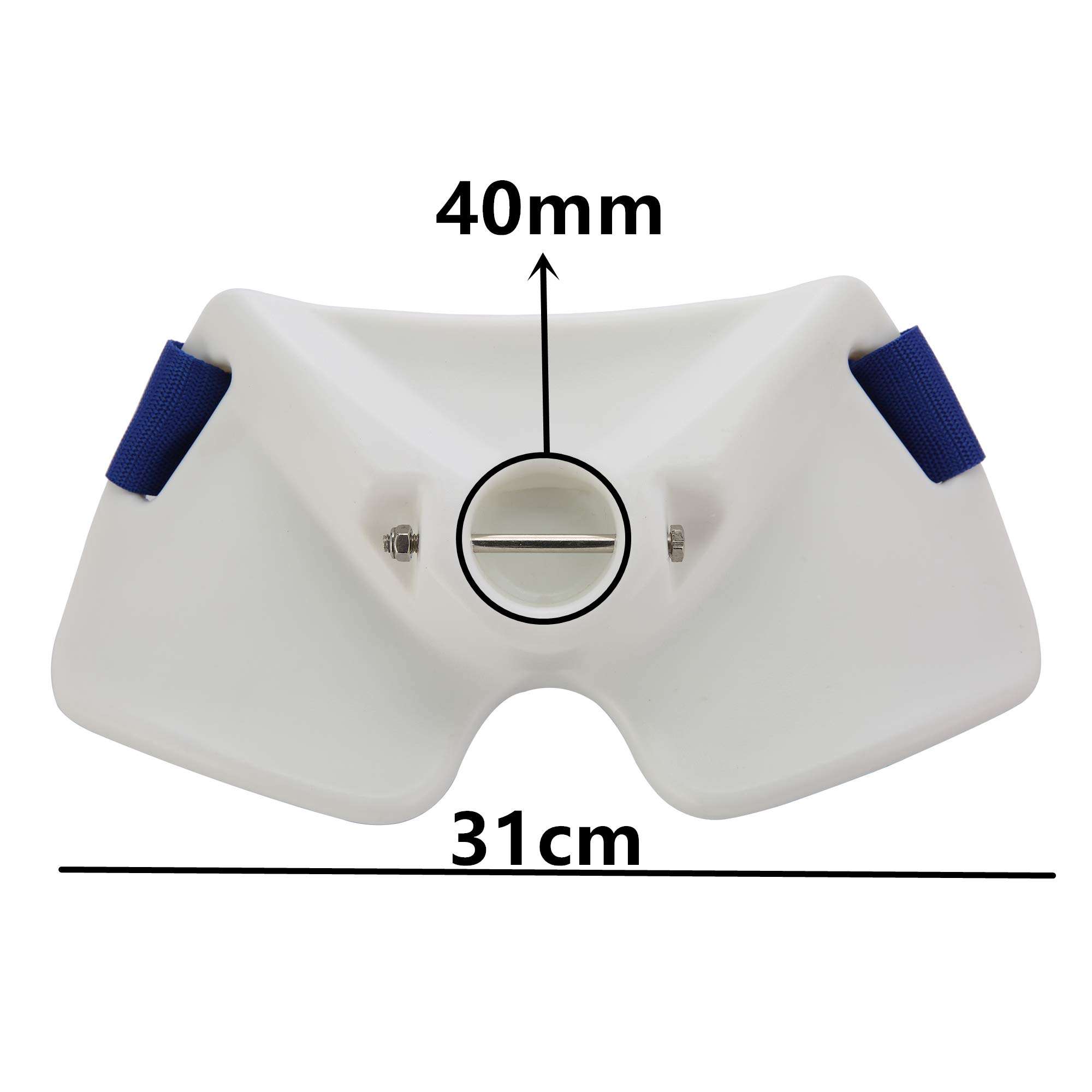 CHANNELMAY Ocean Jigging Game Fishing Waist Fighting Belt Saltwater Fishing Rod Pole Holder for Boat EVA Form Padded Adjustable Strap Support Stand Up 5