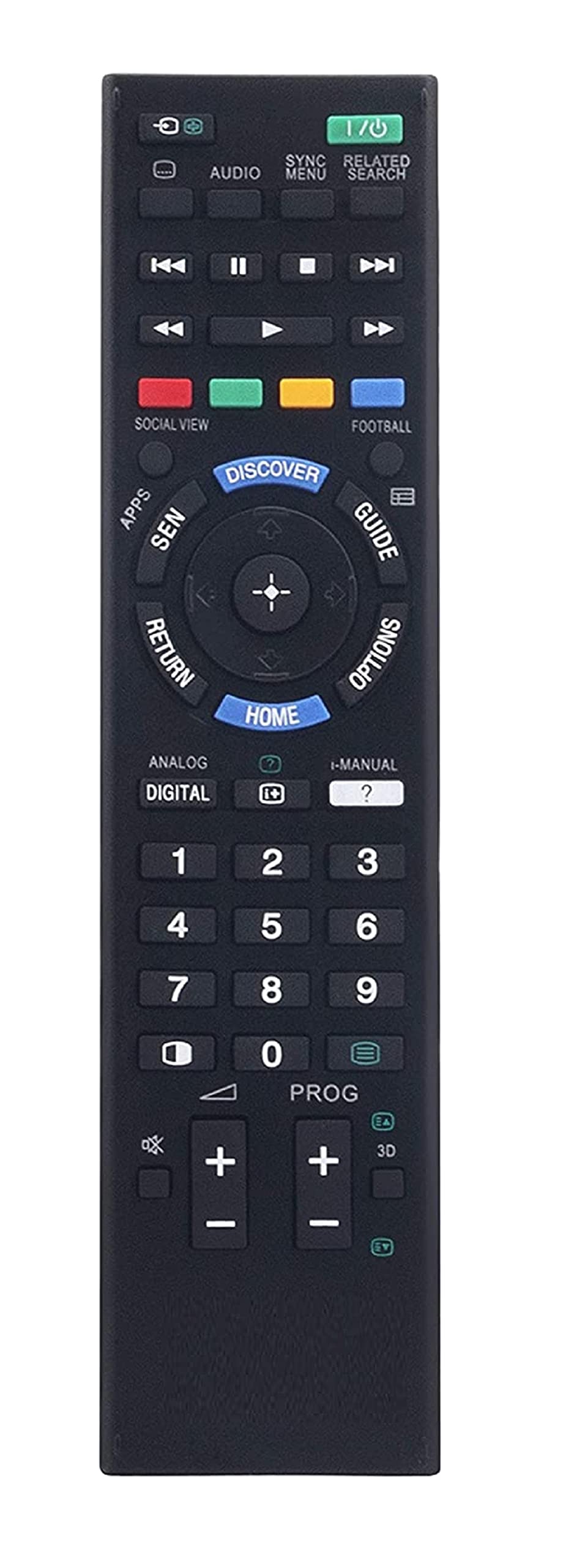 OKDEAL 1 Year Warranty TV Remote Compatible for Sony Smart TV Remote Controller 1