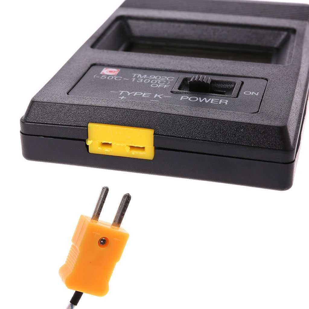 Pinhaijing TM-902C Temperature Meter K Type LCD Digital Thermometer Thermocouple Probe 1300 2