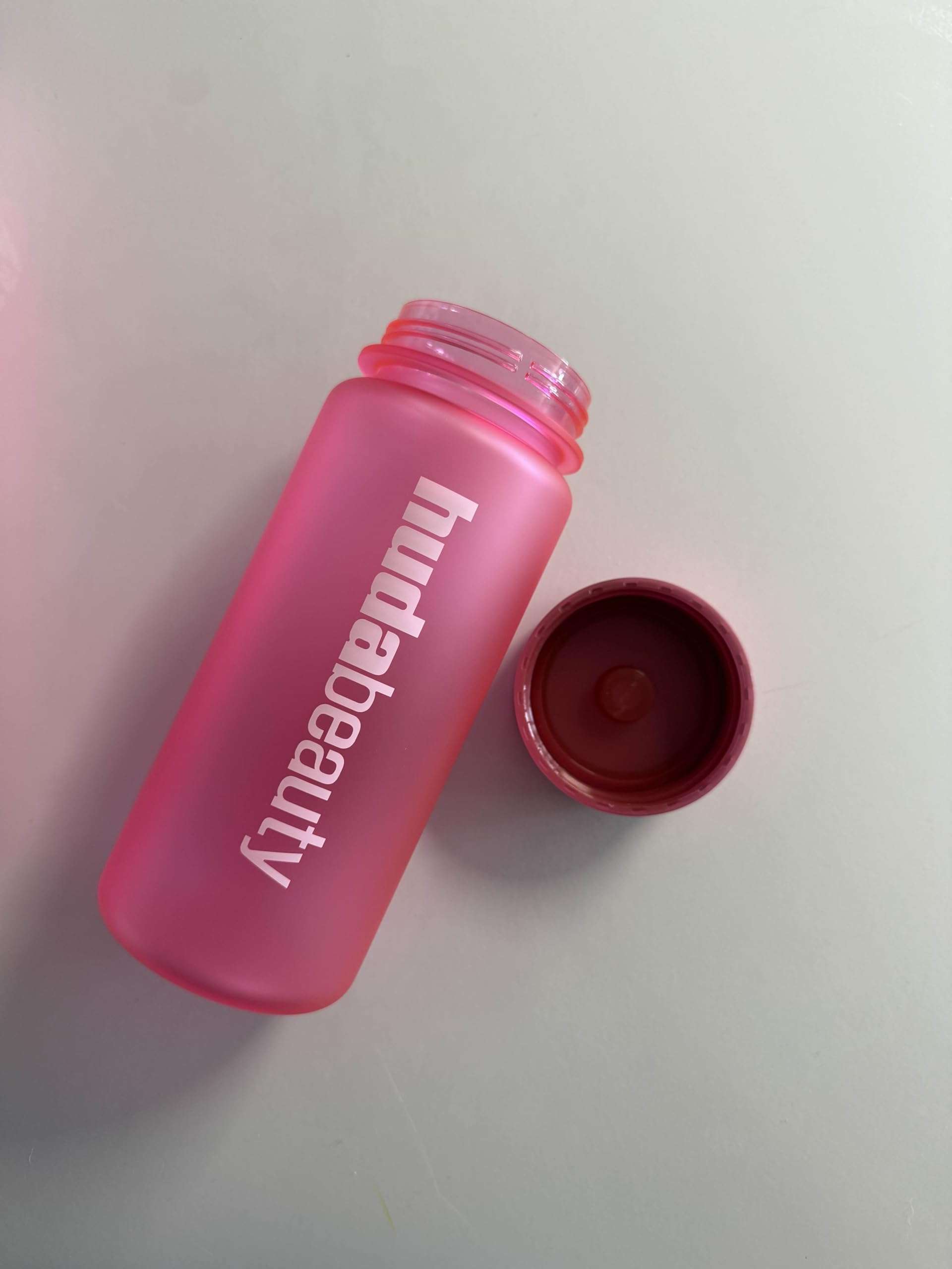 Huda Beauty Water Bottle, Pink, 550ml Capacity - PINK 4