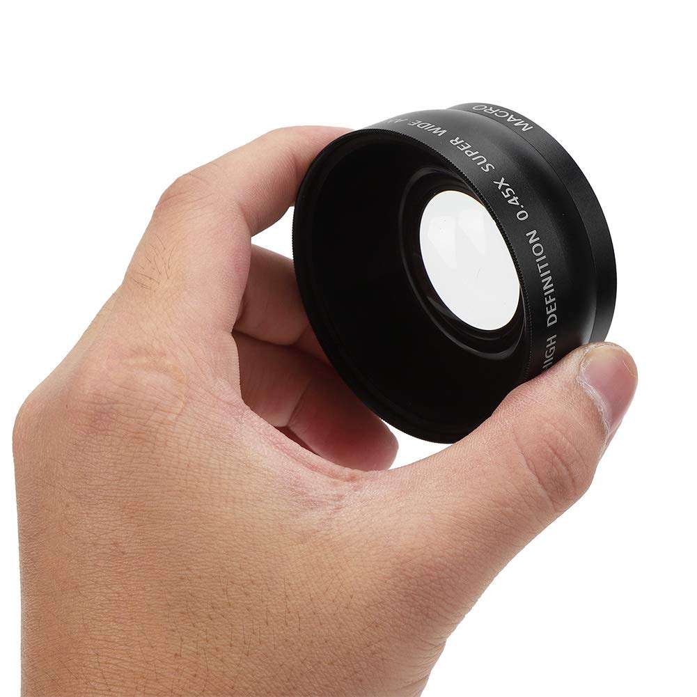 Fotabpyti Camera Lens, Wide Angle 55Mm Macro Lens, for Travel Camera Camera Lens Landscape Photography 5