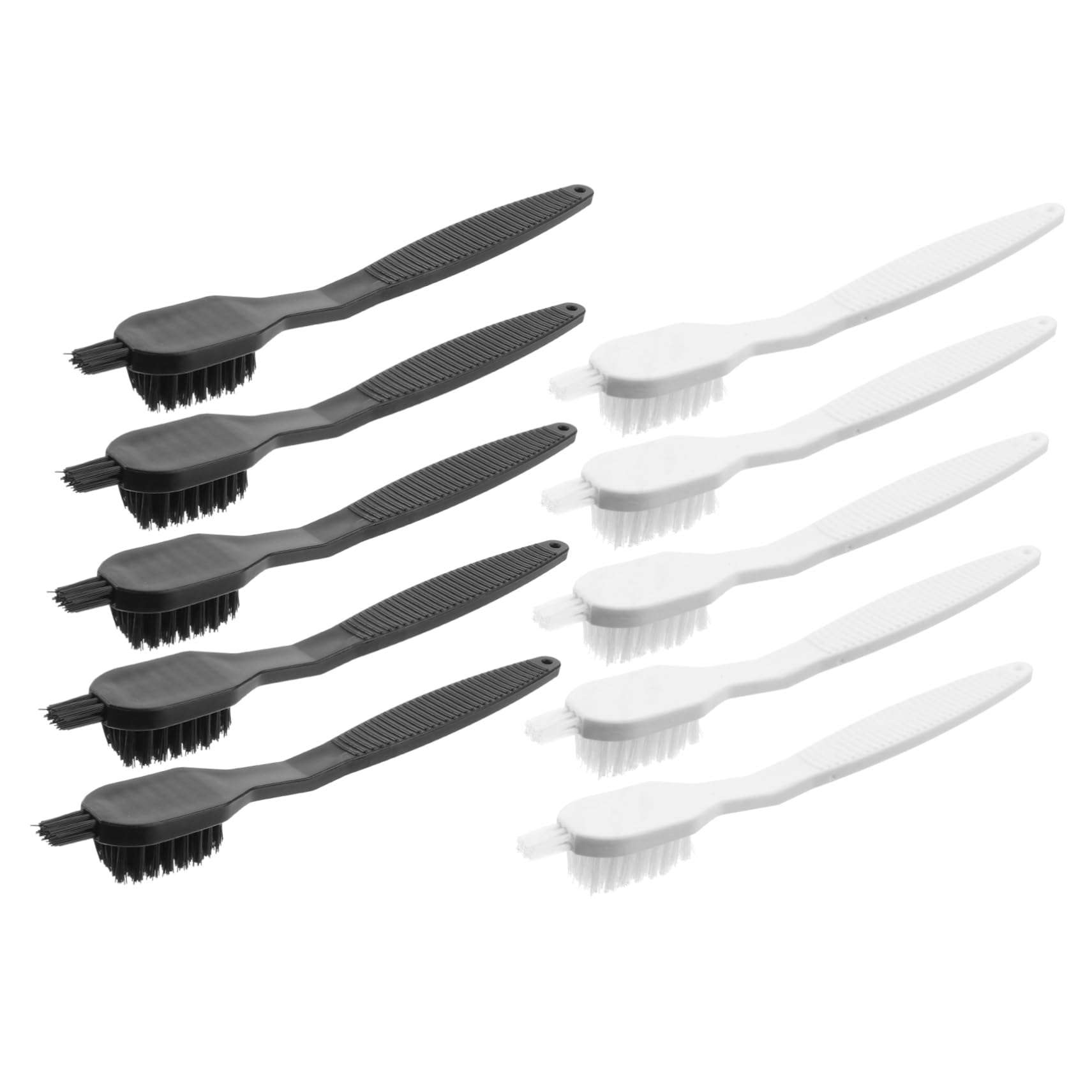 HOLIDYOYO 10pcs Kitchen Cleaning Brush Set Dish Scrubber for Kitchen Gadget Black Bristle Brush 1