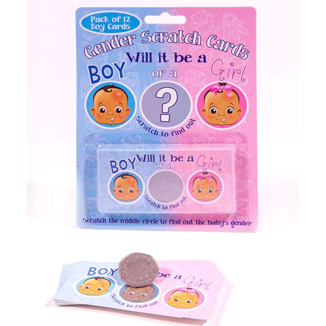 Alandra Party Scratch Boy Gender Reveal Game