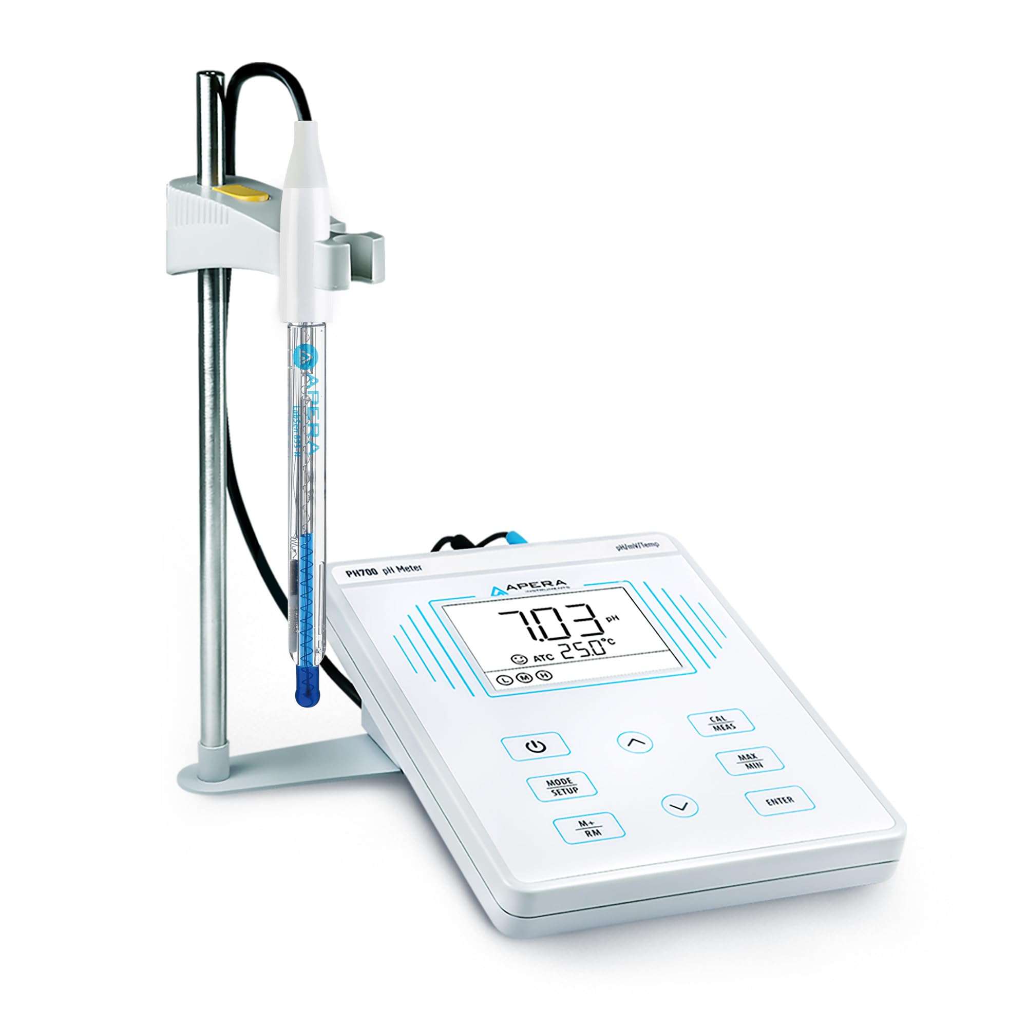 Apera Instruments PH700-VS Benchtop Lab pH Meter for Viscous Liquid Samples e.g. Coatings, Skincare Products, Syrups, Sugarcane Juice, etc. 1