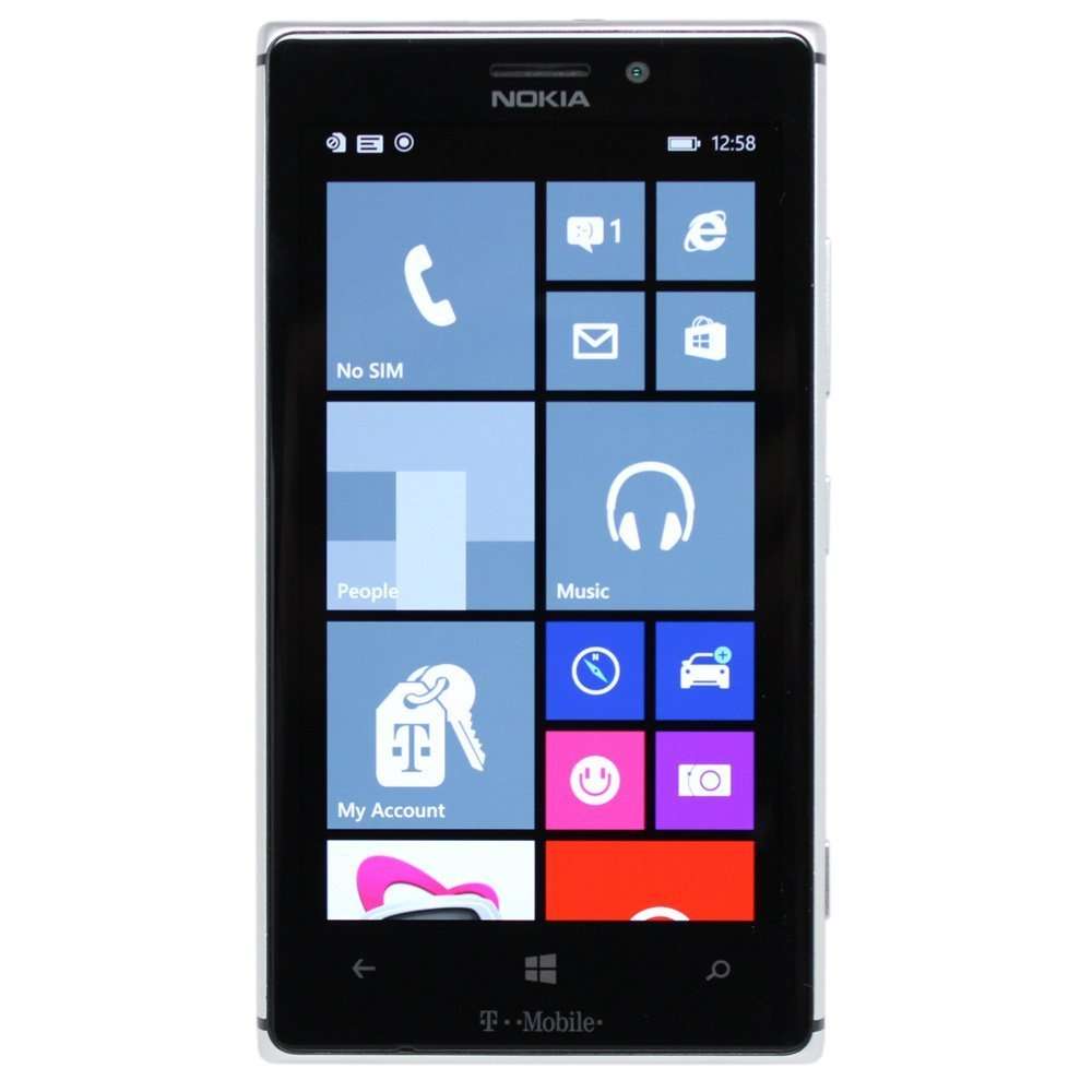 Nokia Lumia 925 16GB RM-893 Windows Smartphone, T-Mobile, White