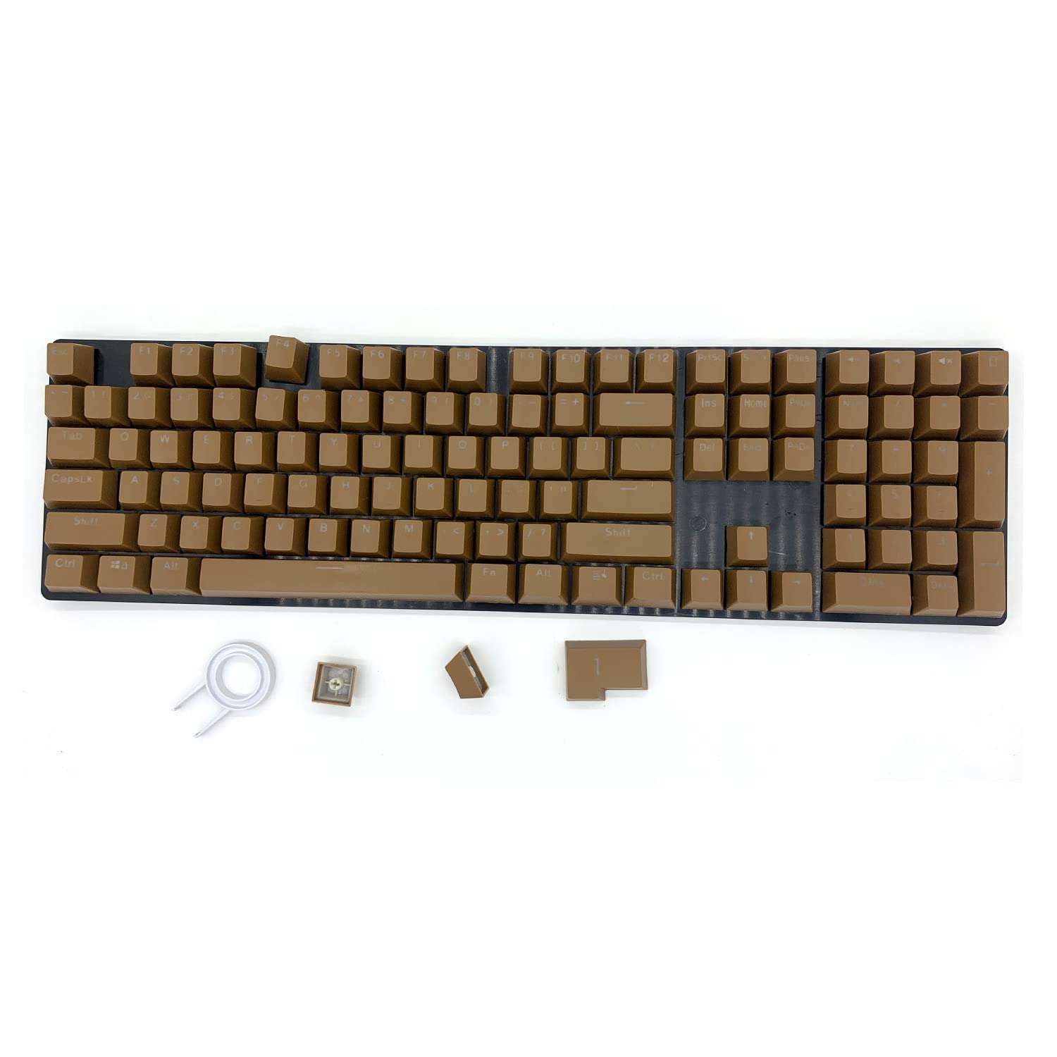 LZH-LP 104 Keycaps for Mechanical Keyboard Compatible with MX Switches Doubleshot Support Led Lighting Keycaps OEM Profile for DIY Gaming Mechanical Keyboard 104 Ansi 3