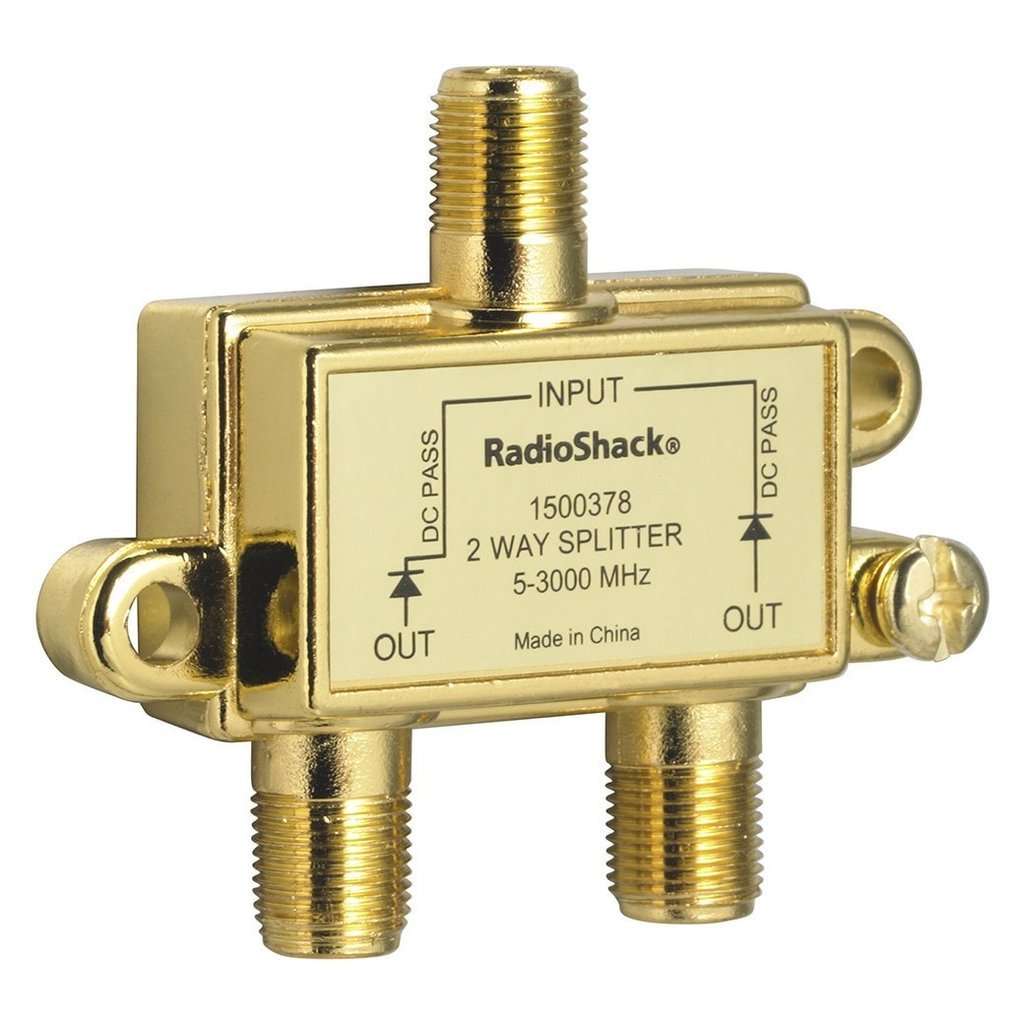RadioShack 3.0GHz 2-Way Satellite/Broadband Diode Splitter 2