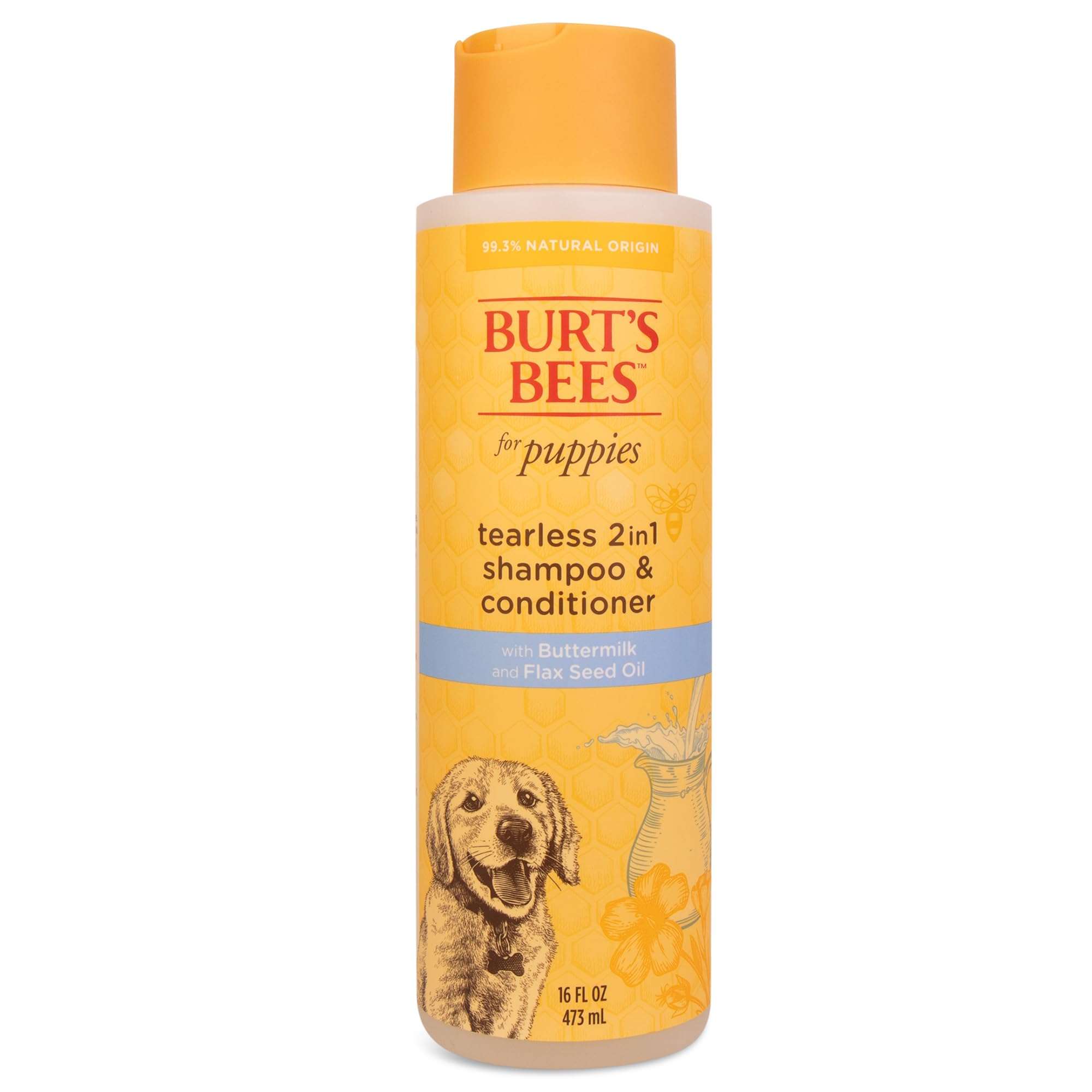 Burt's Bees Tearless 2 in 1 Shampoo and Conditioner for Puppies, 16 Ounces 1