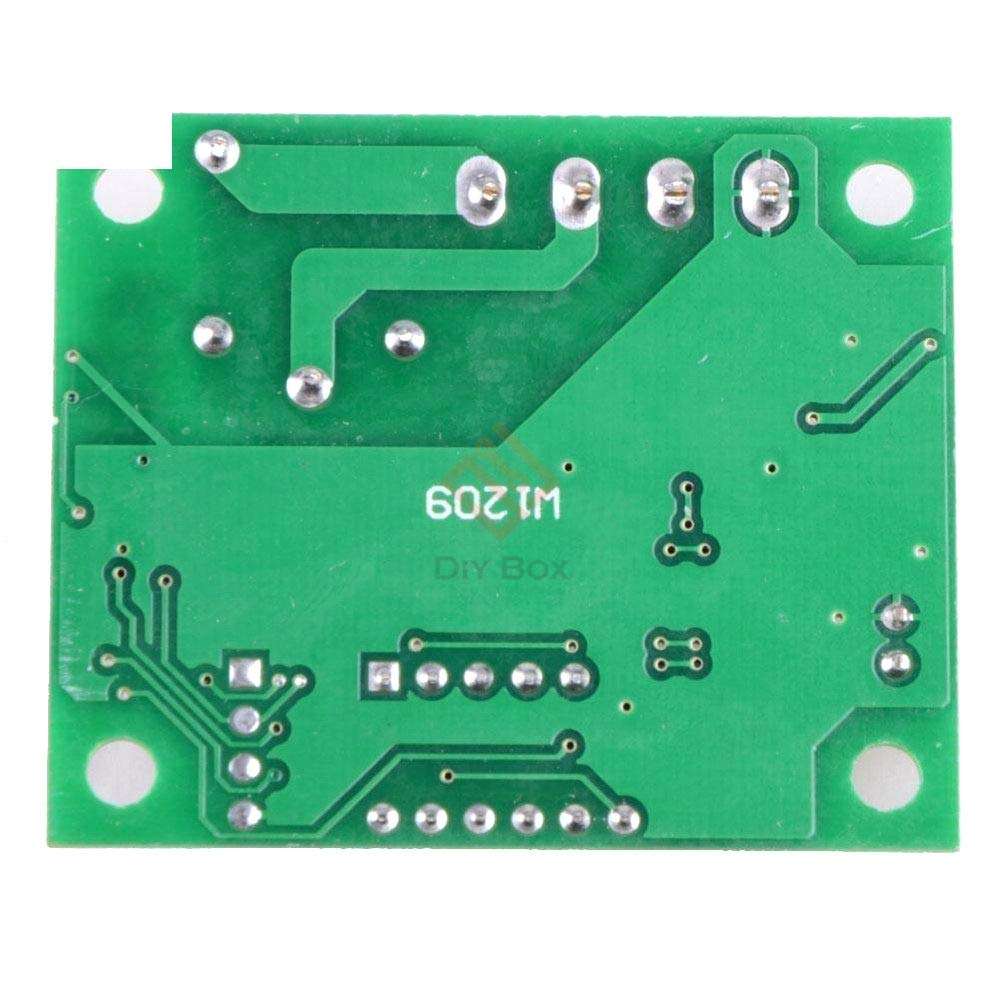 W1209 DC 12V Blue LED Digital Thermostat Temperature Control Thermometer Thermo Controller Switch Module + NTC Sensor 3