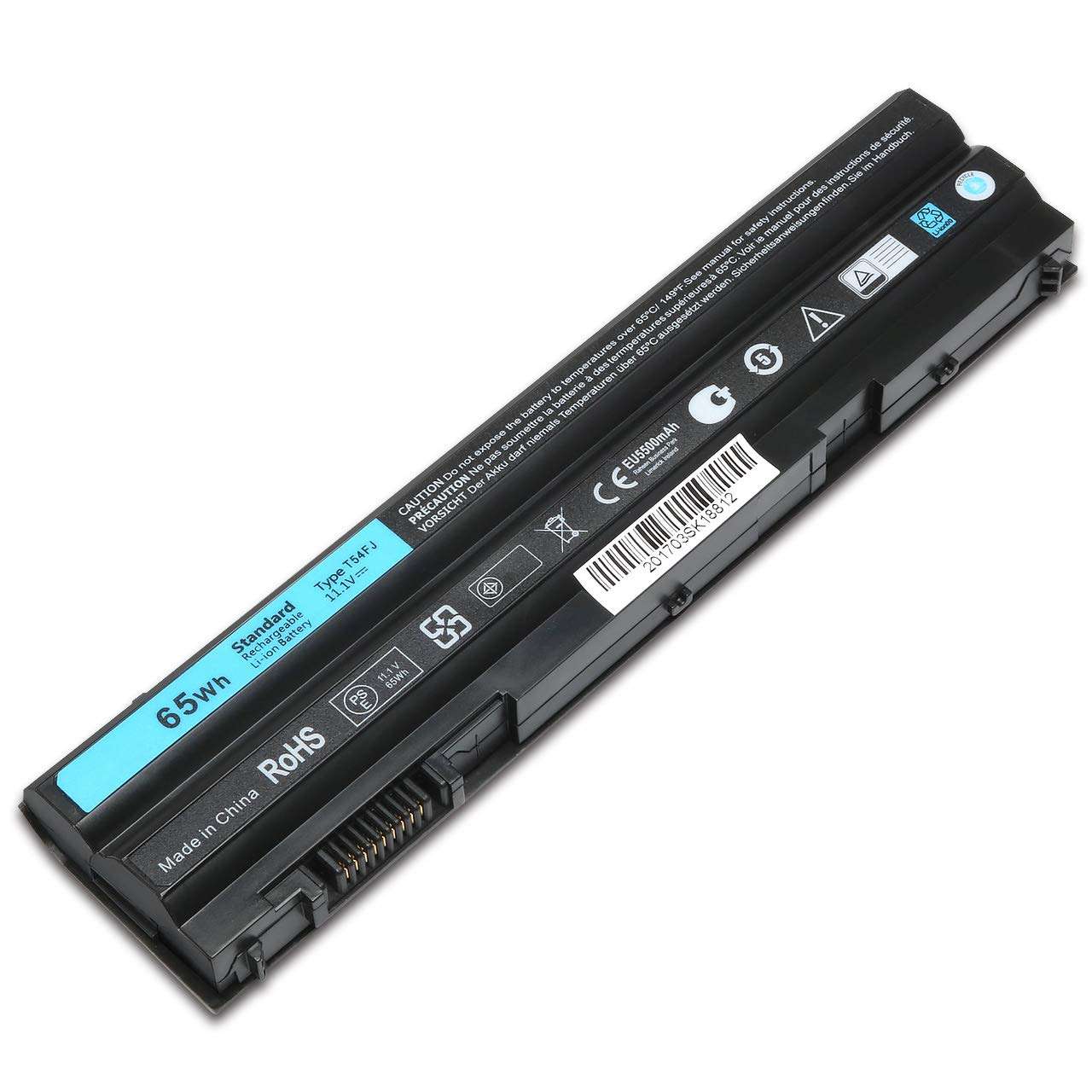 New Laptop Battery for Dell Latitude E6420 E6520 T54FJ E6430 E6530 E5420 E5430 E5520 E5530 Fits M5Y0X 312-1163 312-1242 HCJWT 1