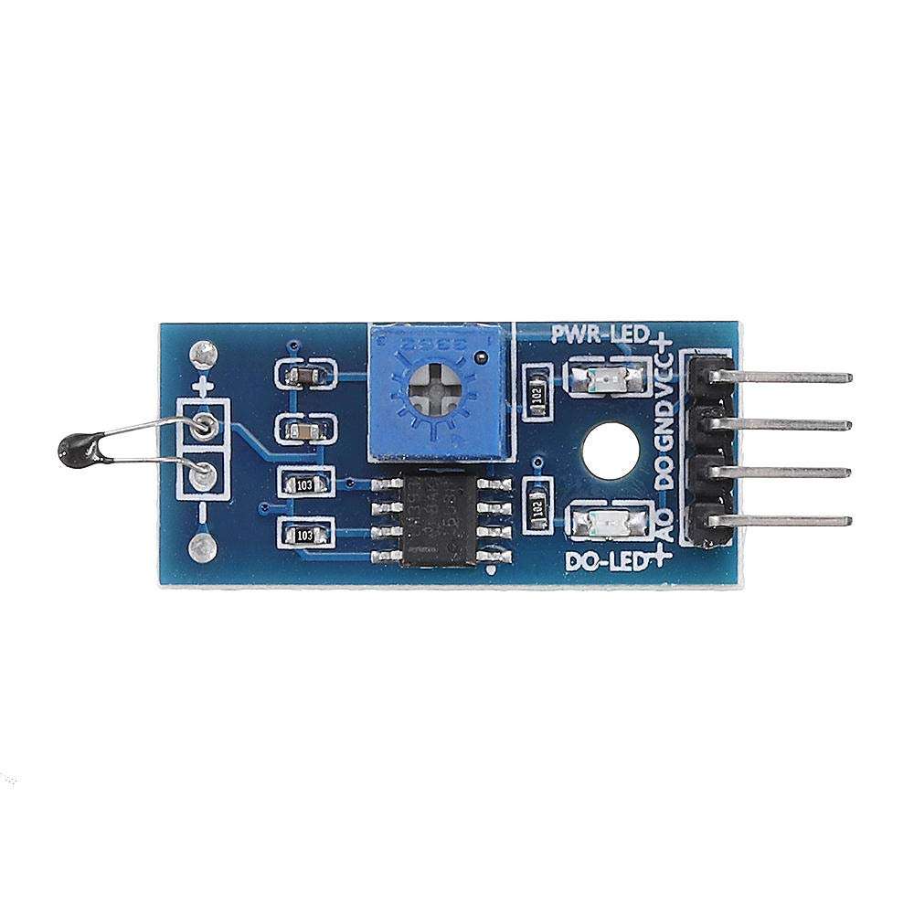 DDRZD Sensor &Detector Module 50pcs Thermal Sensor Module Temperature Switch Thermistor Sensor Board - Products That Work with Official Boards High Performance Sensor 2