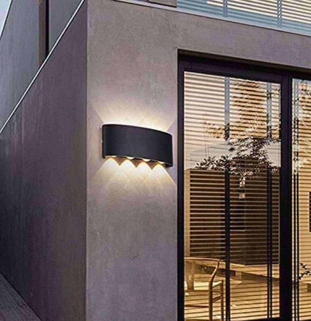 blissbells 8 Way LED Wall Light | Modern Decorative Up Down Wall Lamp with Warm White Light | Designer Wall Sconce for Living Room, Bedroom, Staircase & Hallway 4