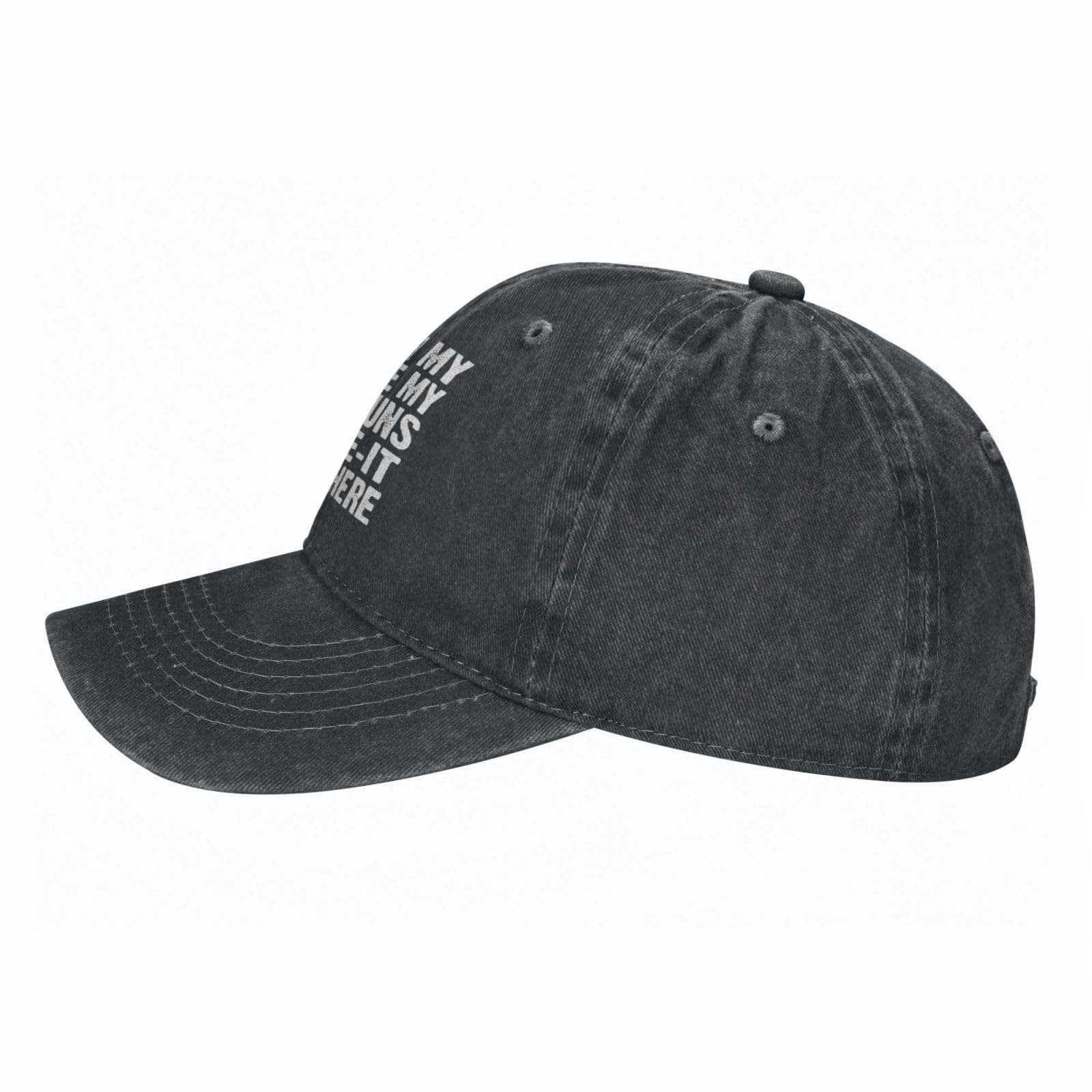 After My Dog Ate My Pronouns He She It Everywhere Hat Denim Caps Adjustable Strap for Men Women 4