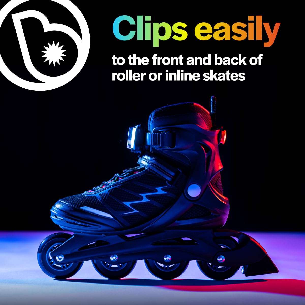 Brightz SkateBrightz Roller Skate Lights Roller Blade Light Up Roller Skate Wheels Roller Skates Light Up Wheels Roller Skate Accessories Gifts for Skaters Gifts for Girls Skates Boys Skates 5