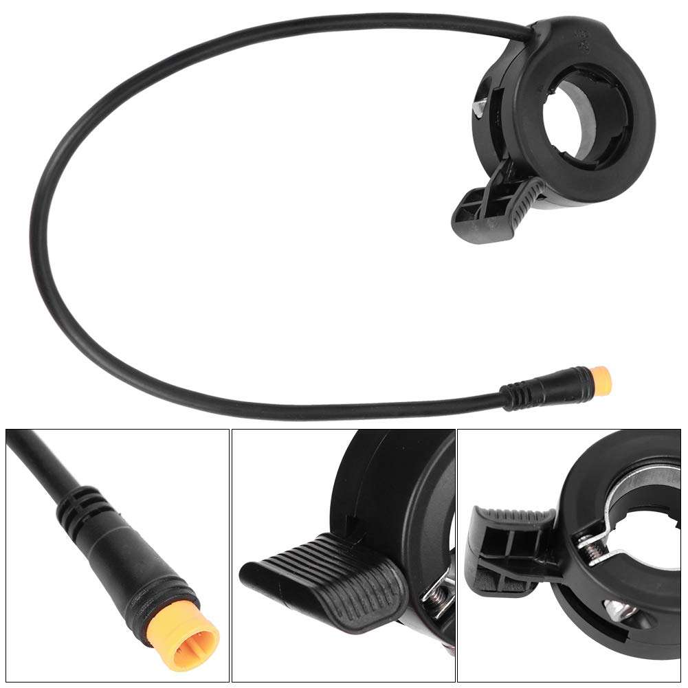 E‑Bike Finger Throttle,130X Thumb Throttle Speed Control Accessories Waterproof Connector for Electric Scooters E‑Bike 3
