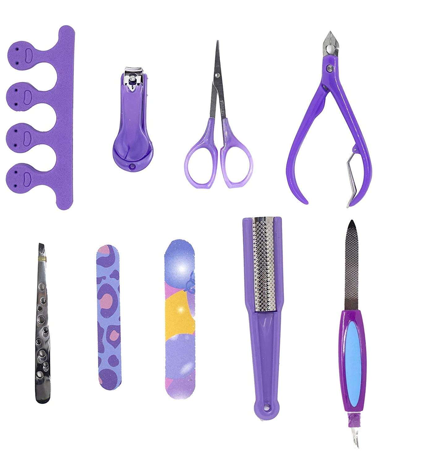 Pelo Manicure Pedicure Kit For Parlor Accessories, Manicure Pedicure Kit For Women And Men