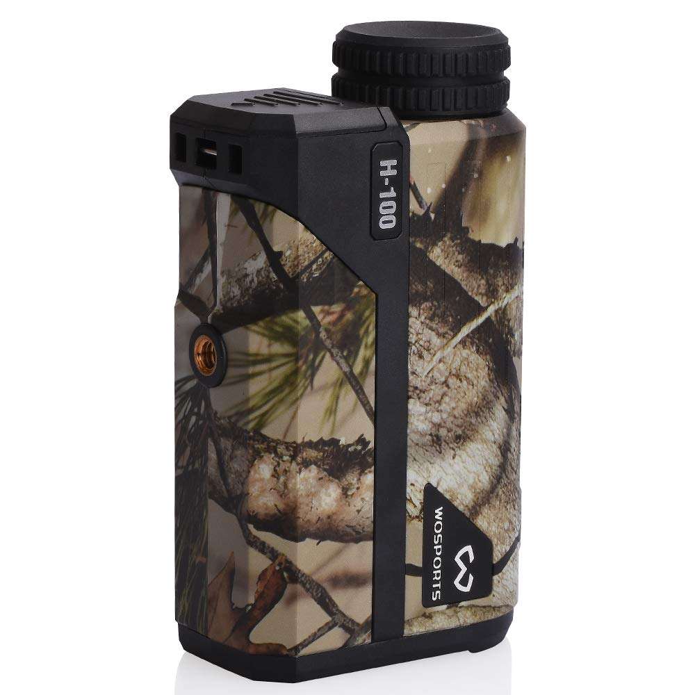 WOSPORTS 1200 Yards Hunting Rangefinder,Archery Rangefinder - Laser Range Finder for Hunting Golf with Speed, Scan and Normal Measurements 4