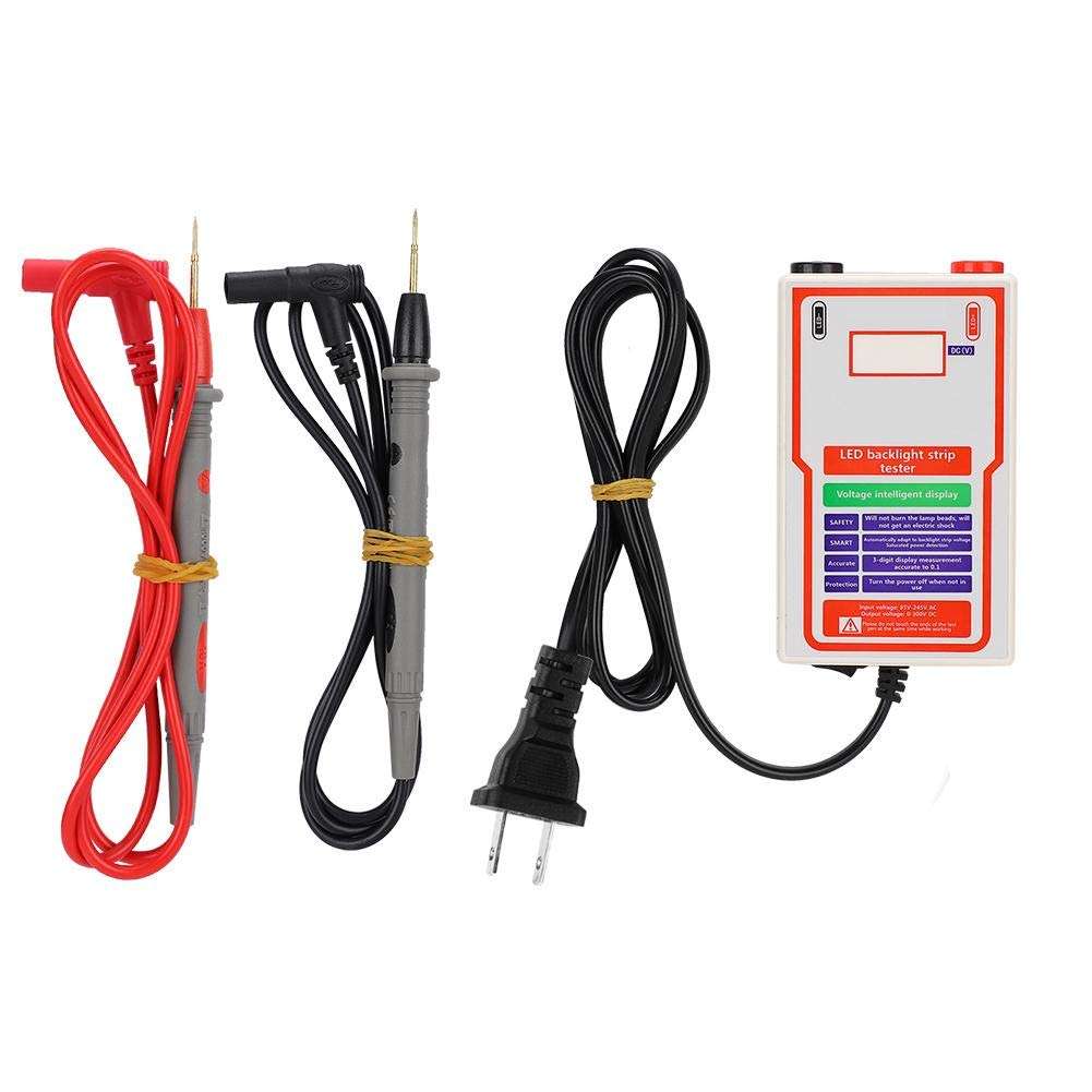 LED Tester, Free of Dismantling LED Light and LCD TV Backlight Tester, Voltage Test 0-300V Adaptive Voltage, No Electric Shock, for LCD TVs and Monitors(US)