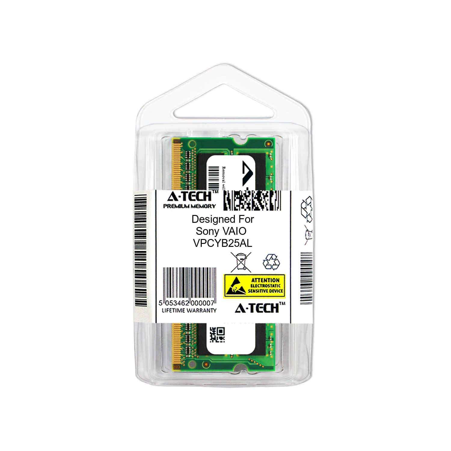 A-Tech 2GB Module for Sony VAIO VPCYB25AL All-in-One (AIO) Compatible DDR3/DDR3L PC3-12800 1600Mhz Memory Ram (ATMS359200B14467X1) 2