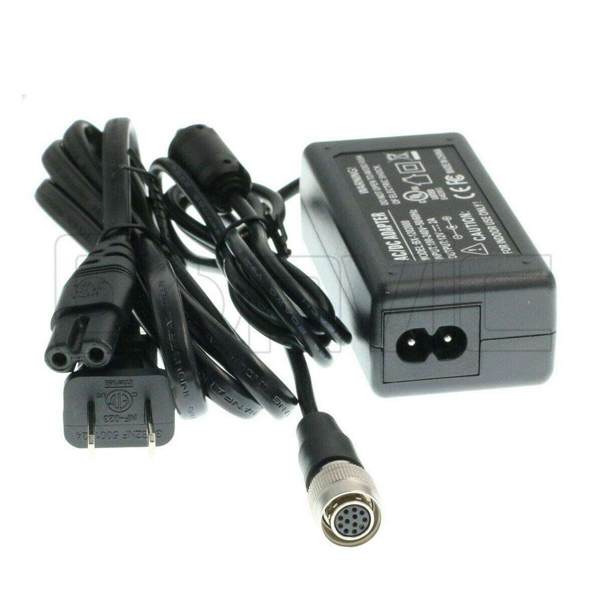 Eonvic Hirose 12 pin HRS Female 12V 2A Power Adapter for Basler AVT GIGE Industrial Camera 1