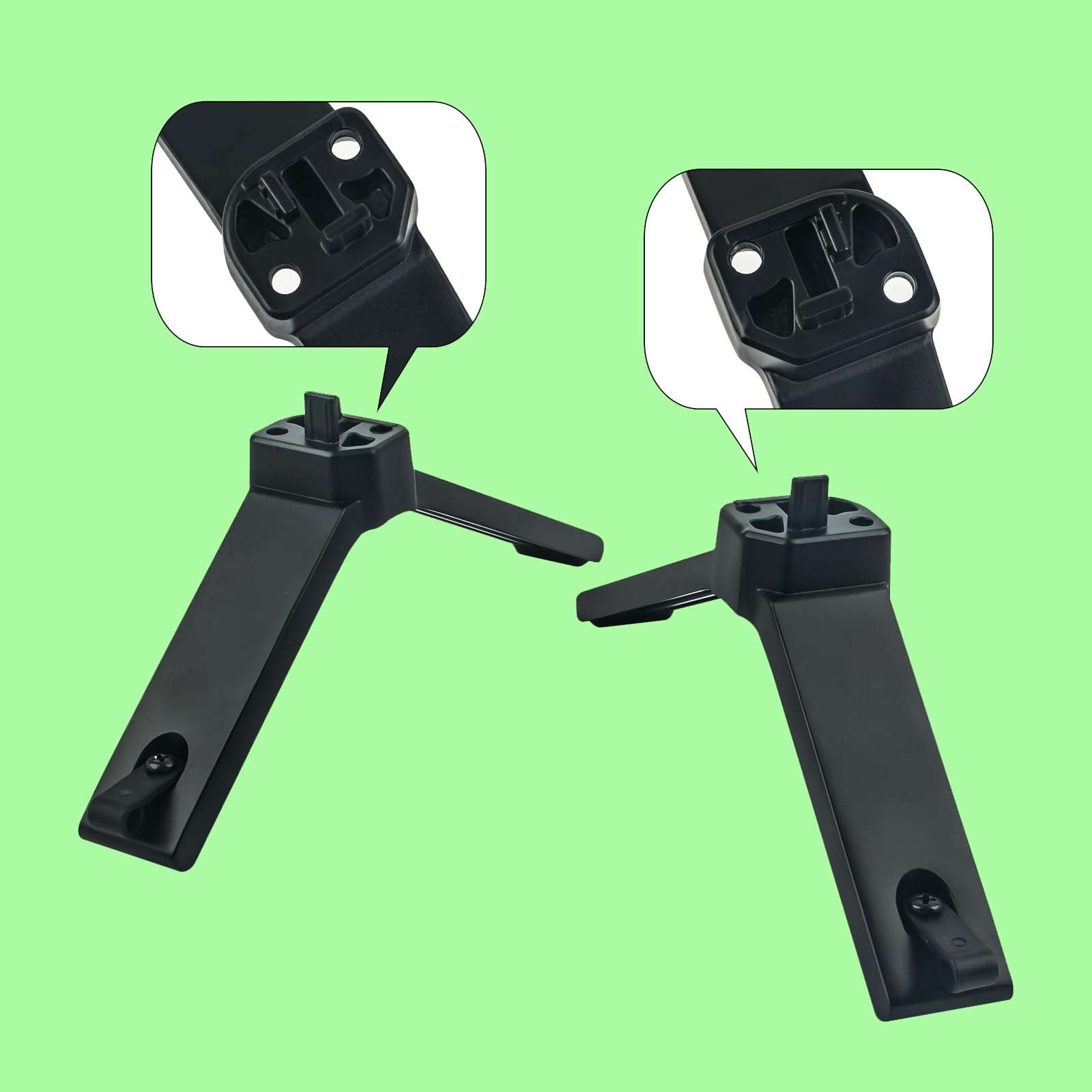 Replacement TV Base Stand 2085-L 2085-R, Fit for Toshiba C350 Series LED 4K UHD Smart TV (43C350LU, 2023 Model) 5