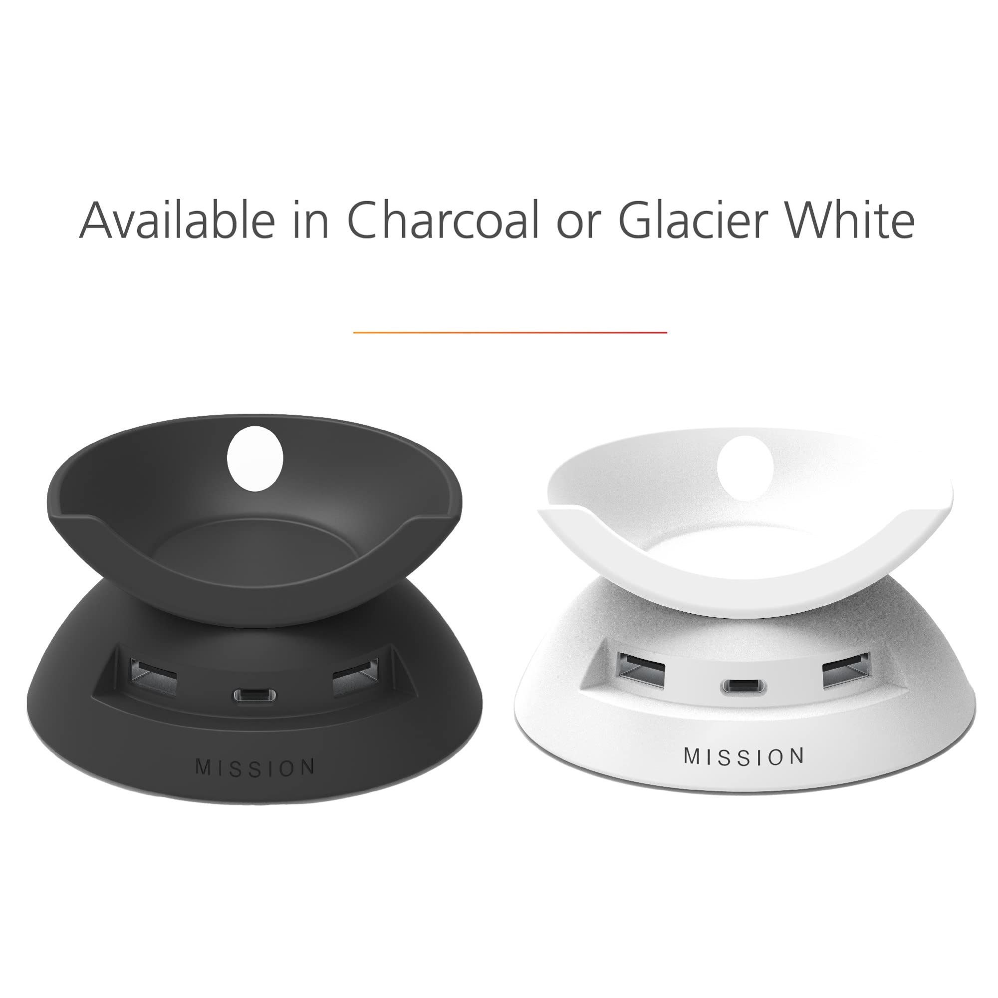 Made for Amazon Stand with USB-C and USB-A charging ports for Echo Pop (2023 Release) 5