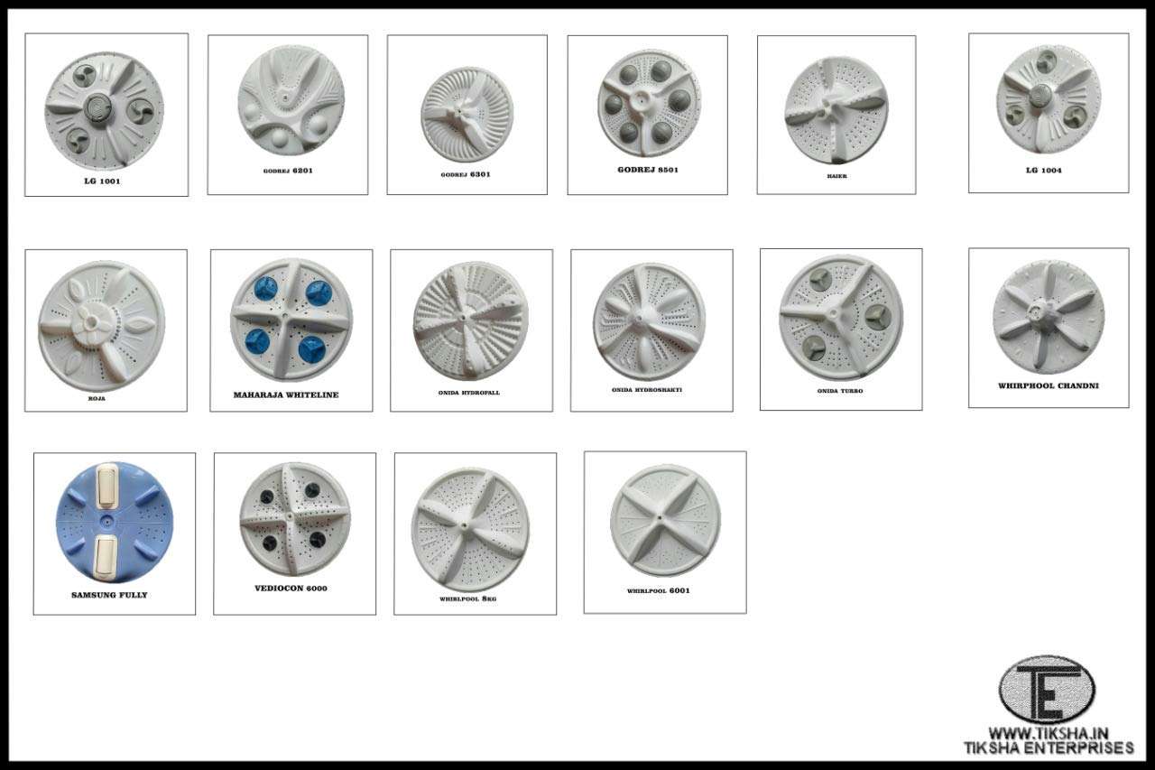 Tiksha Enteprises Pulsator Compatible for GODREJ 6301 semi automatic washing machine 4
