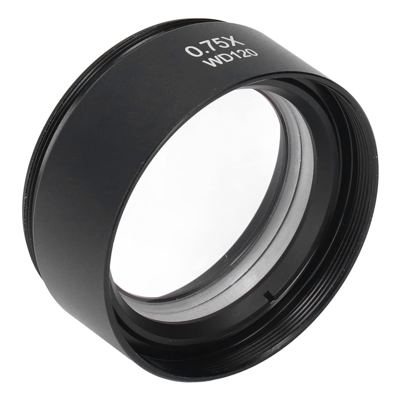 Microscopes Eyepiece, Good Transmittance Microscope Lens Accessory M48 Interface High Refractive Index Optical Glass for Replacement 3