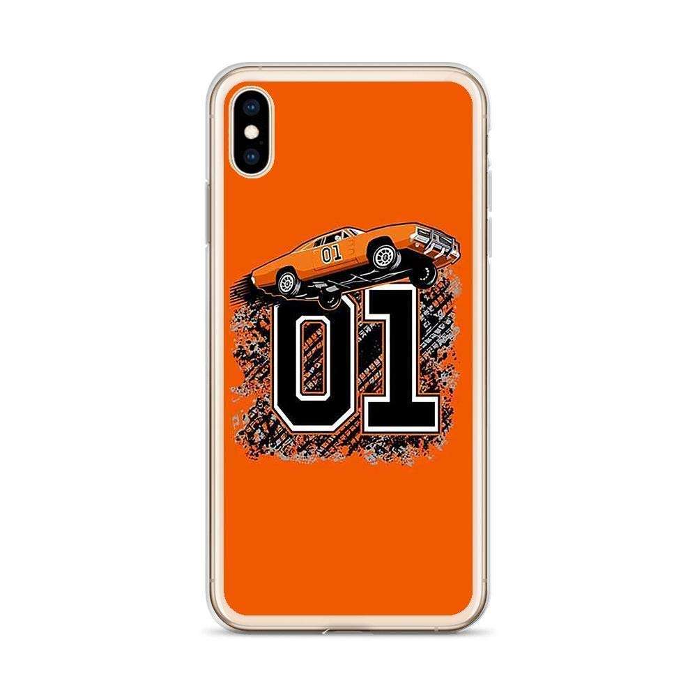 Reioir99 Compatible with iPhone 6 Plus6s Plus Case Dukes of Hazzard Orange Car General 01 American Comedy Series Pure Clear Phone Cases Cover, iPhone 6 Plus 6s Plus 3