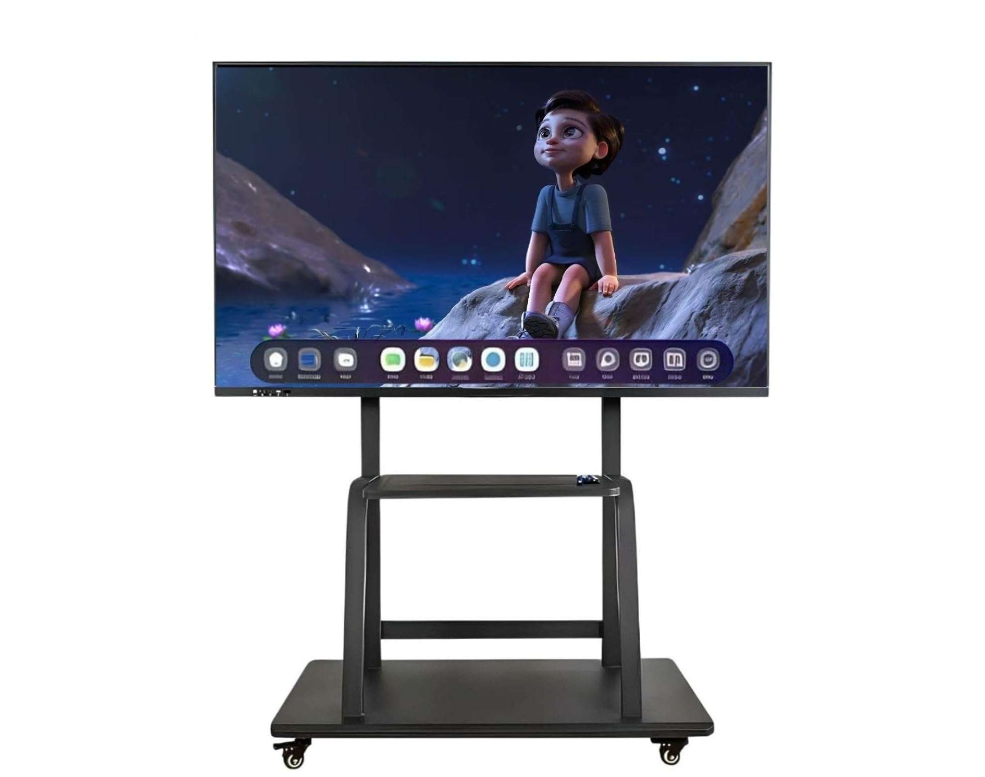 TONZO� Omega 86" Interactive Flat Panel Android 11.0, Ultra HD (4K)| Multitouch Screen| 4 GB RAM| 32 GB ROM| 15W-2 Speaker| Panel with USB, VGA, Display Ports| Best for School & Offices 4