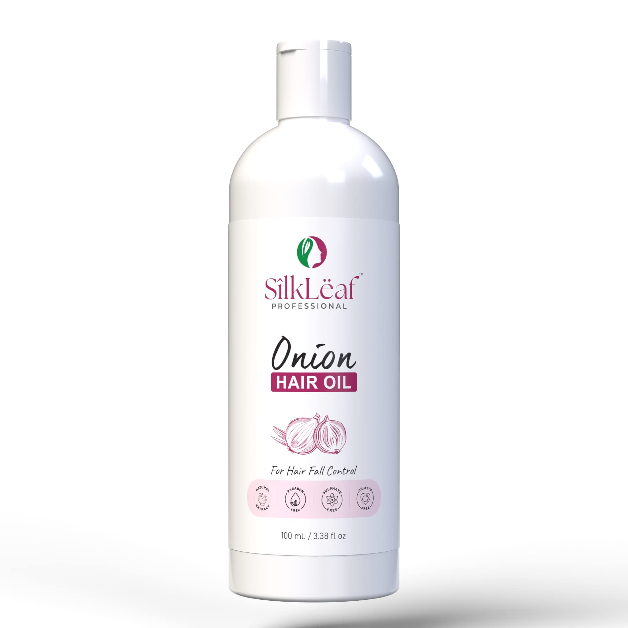 Silk Leaf Professional | Hair Oil & Hair Serum | Natural Extract | Parabeen Free | Sulphate Free | Cruelty Free - 100ml+100ml Pack Of 2 4