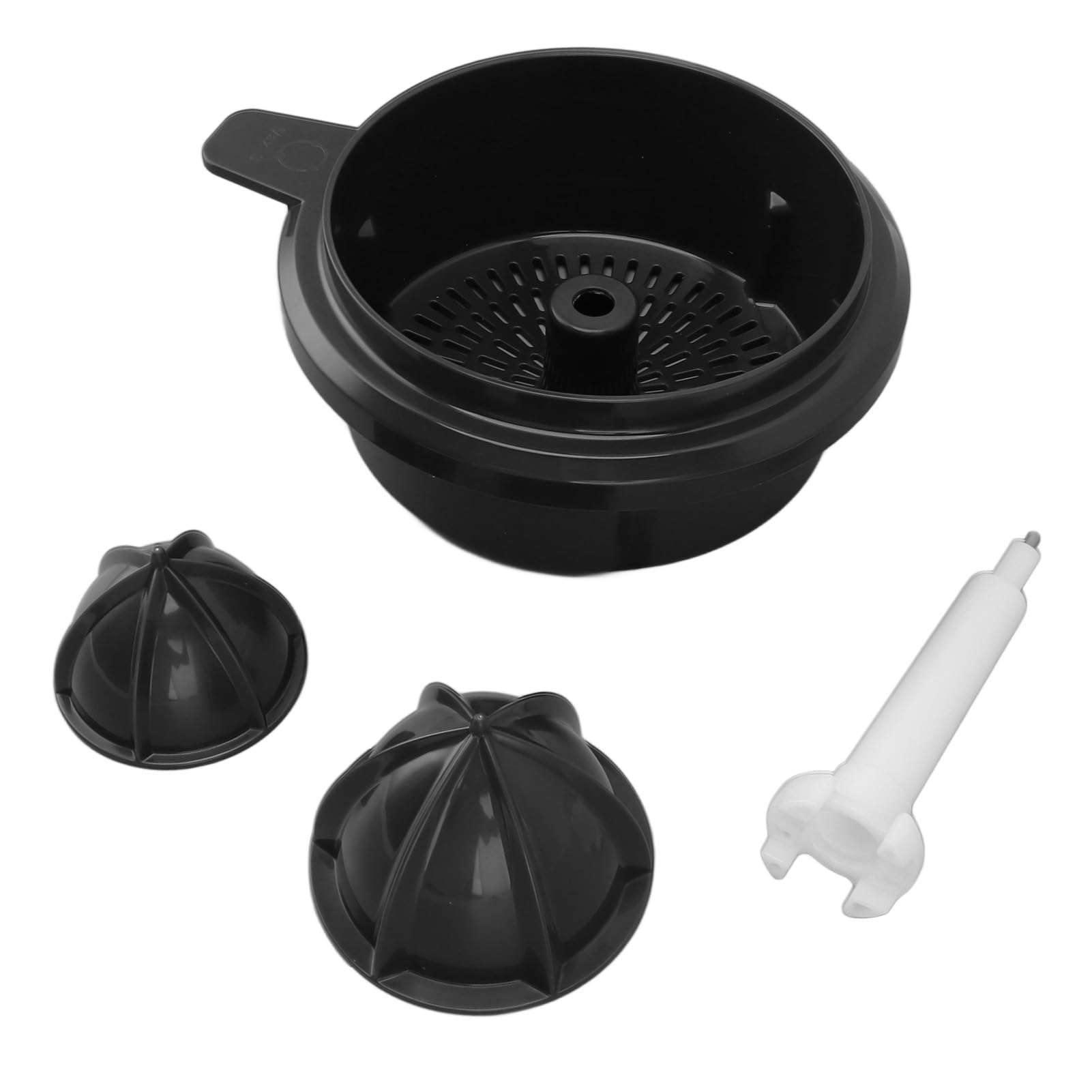 Juicer Orange Press Strainer Basket Kit with Press Cone ABS Plastic Juicing Machine Parts Accessories Compatible for Thermomix 5