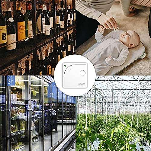 UbiBot WS1 WiFi Environmental Sensor: Temp, Humidity, Light Monitoring | External Probe | Alerts, Schedule Reports & Device Sharing | Local Deployment| IFTTT & Alexa | 2.4GHz WiFi, No Hub Needed 6