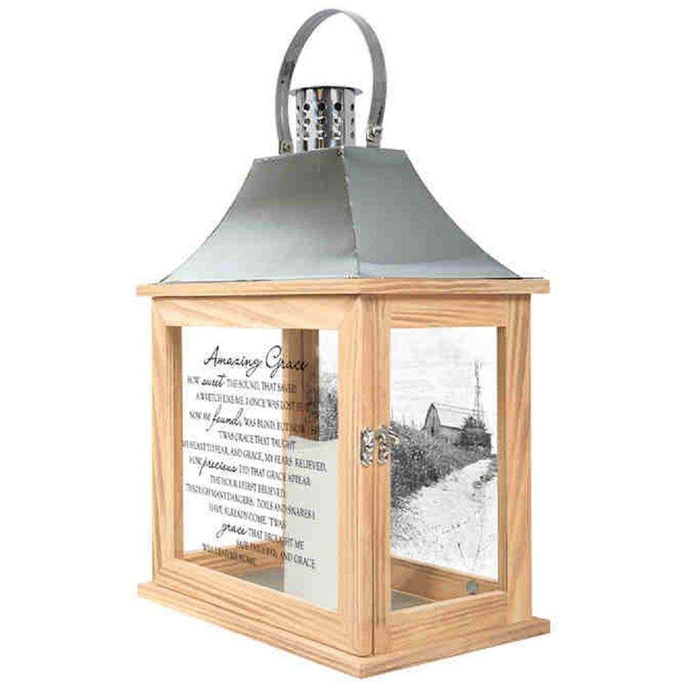 Carson Amazing Grace Memorial Lantern Home Decor