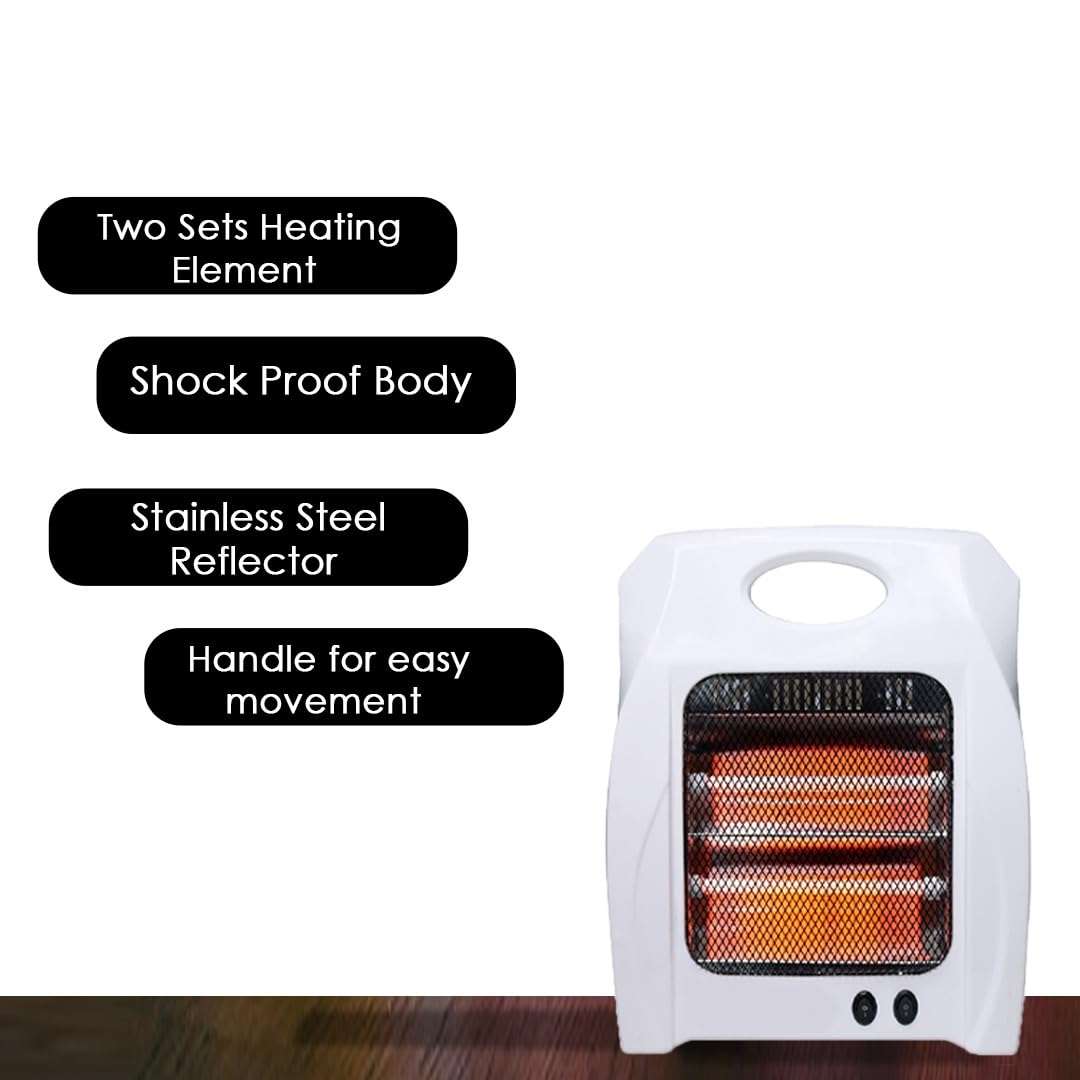 Majik Fan Heater for Winter Room Heating| Portable Room Heater Blower for Home Room, Bedroom, Office 400/800 Watts 6