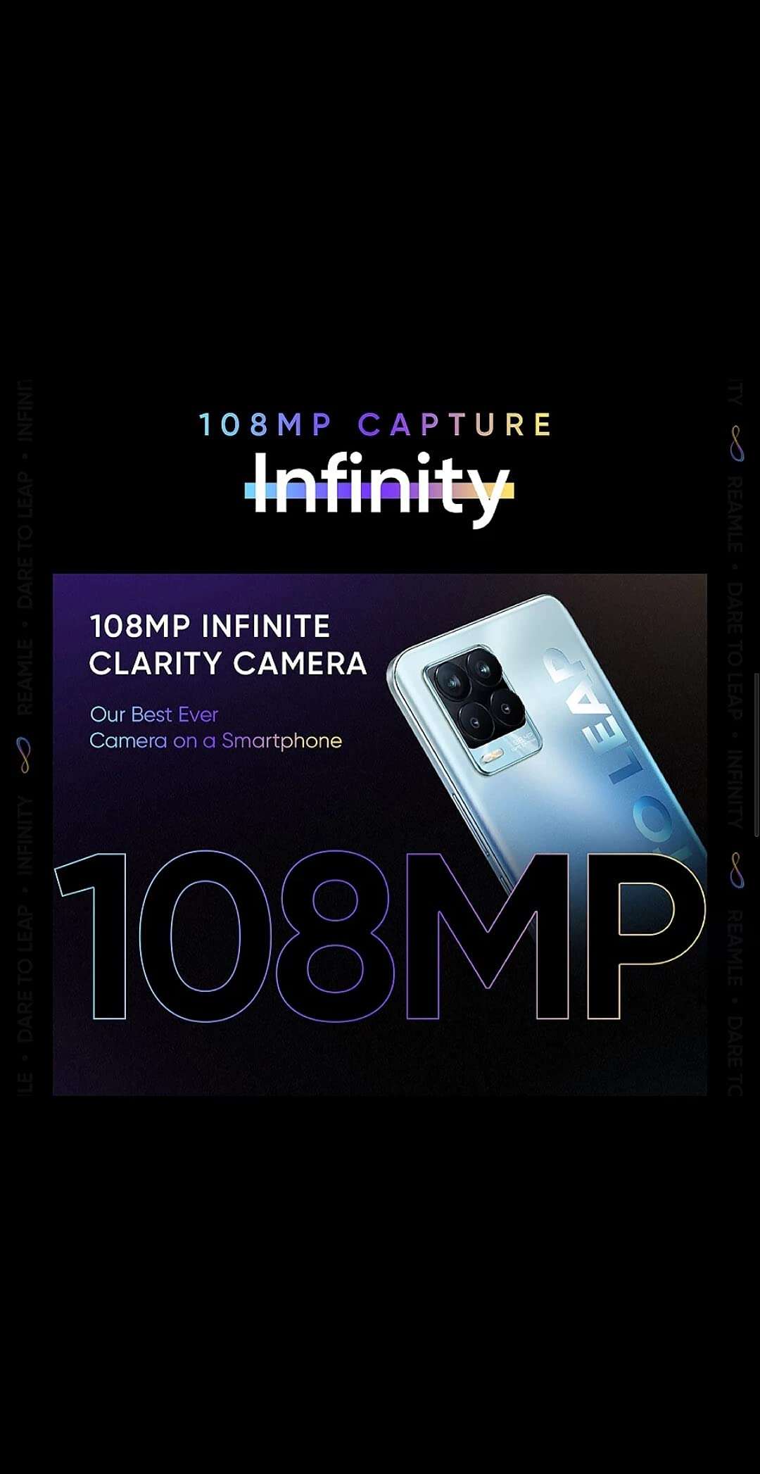 Realme 8 Pro 128GB 8GB RAM RMX3081 (Global) 6.4" 108MP Factory Unlocked (Blue/Azul Infinito) 4