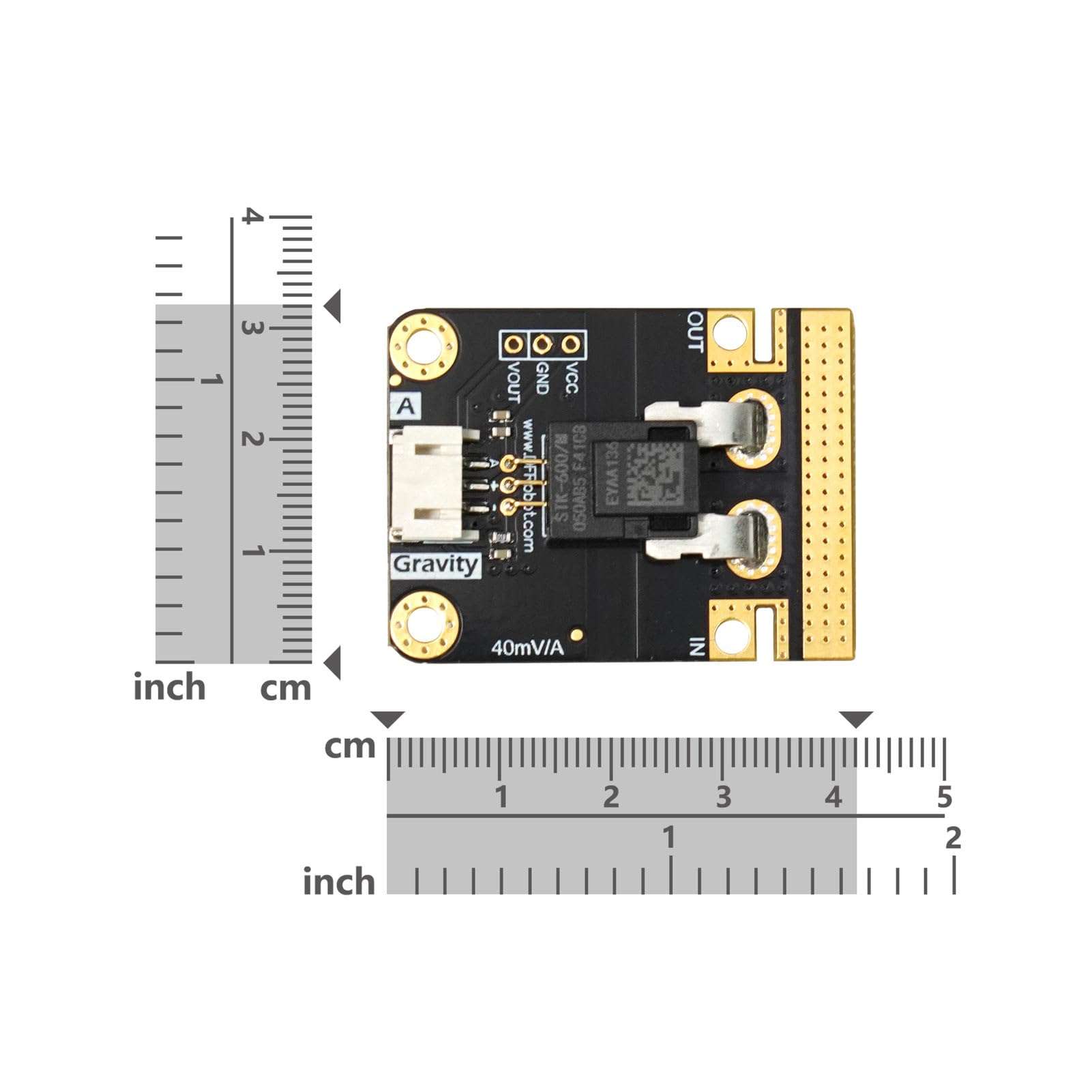 DFRobot 50A Current Sensor(AC/DC) Compatible with Arduino Interface 3