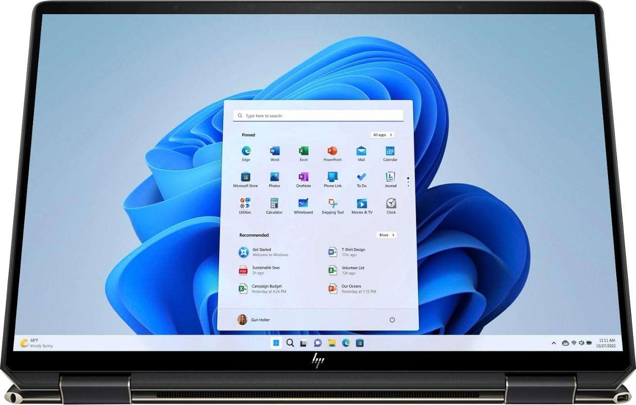 HP Spectre x360 2-in-1 Laptop 2023 13.5” 1920 x 1280 Display, Intel Core i7-1355U, 10-core, Intel Iris Xe Graphics, 16GB LPDDR4, 2TB SSD, Backlit Keyboard, Thunderbolt 4, FP, Windows 11 Home 6