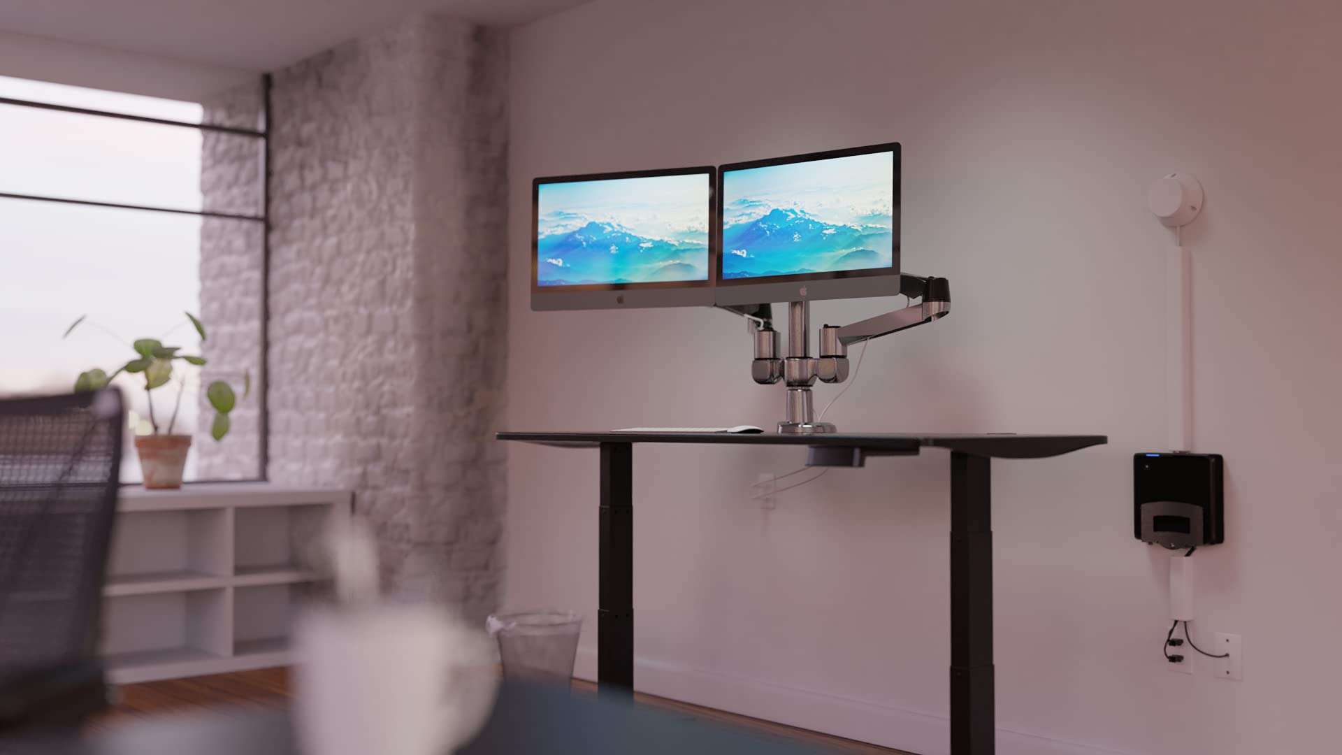 HumanCentric VESA Mount Adapter Compatible with iMac 24" (Aluminum), iMac 27" (2009, 2010, 2011), LED Cinema Display, Thunderbolt Displays, Replaces Bracket MD179ZM/A, Does Not Work with 2021 iMacs 6