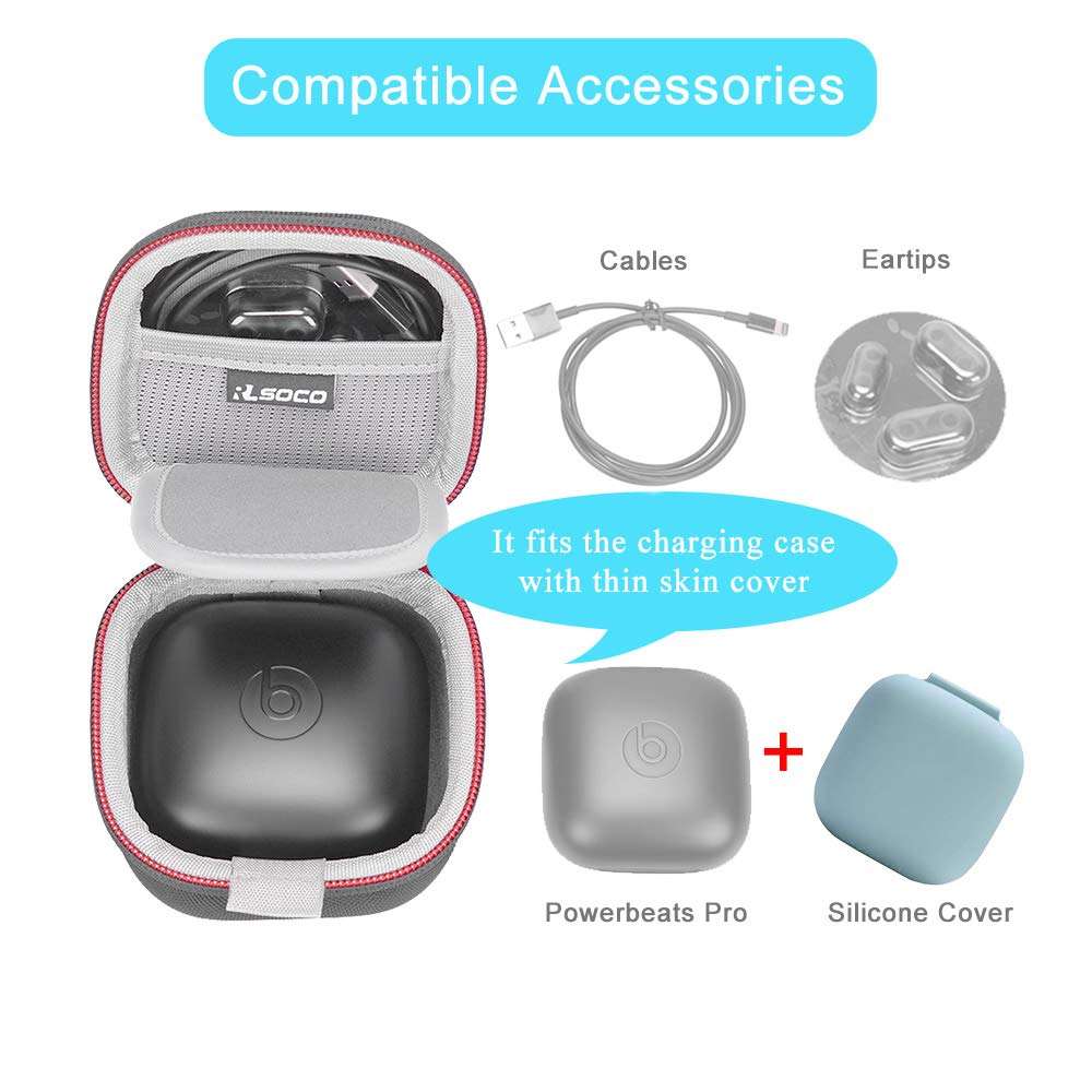 RLSOCO Hard Case for Beats Powerbeats Pro Wireless Earbuds (Case Only) 3