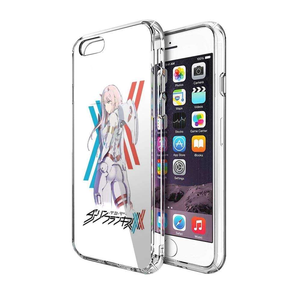 Fotrsta Parasite Movie 2019 Darling in The Franxx - Zero Two Pilot Suit Case Cover Compatible for iPhone (7 Plus/8 Plus) 1