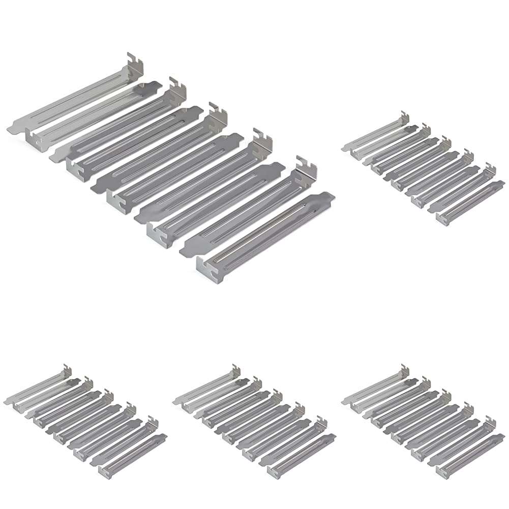 StarTech.com Steel Full Profile Expansion Slot Cover Plate - System Slot Blanking Panel (Pack of 50) (PLATEBLANK) 1