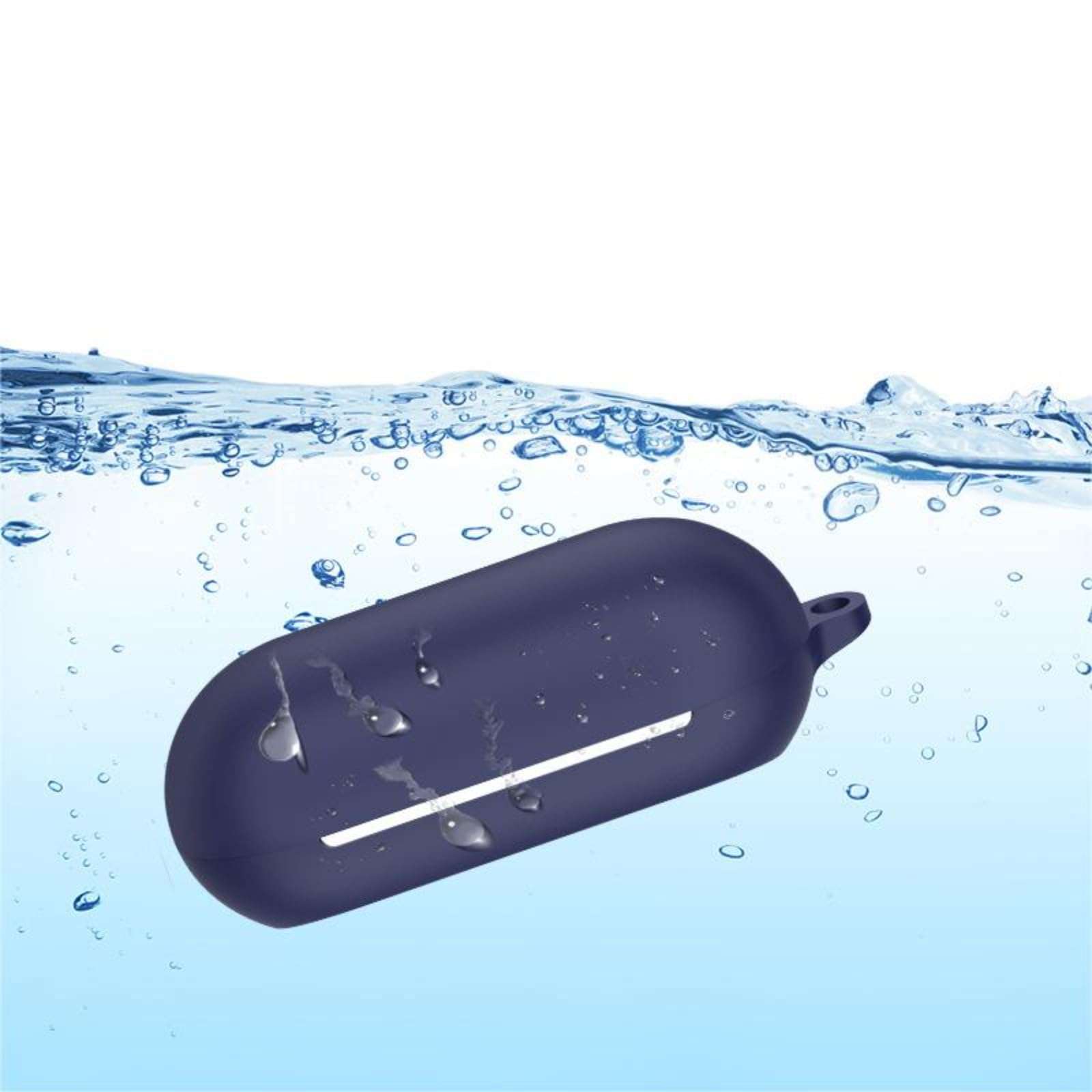 madopo silicone earphone case cover for sony wf-c700n earbuds case(white) 6