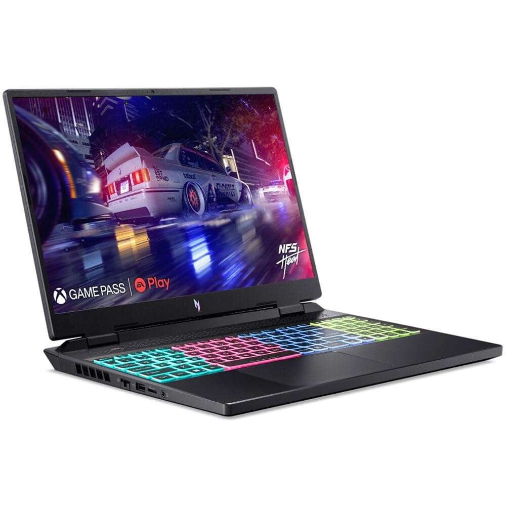 acer 2023 Gaming Laptop | Nitro 16 | Intel Core i7-13620H 10-Core | NVIDIA GeForce RTX 4050 6GB | 16GB DDR5 | 2TB SSD | 16" 1920 x 1200 165Hz | Win10 Home - Wi-Fi 6 - RGB Backlit KB - Obsidian Black 2