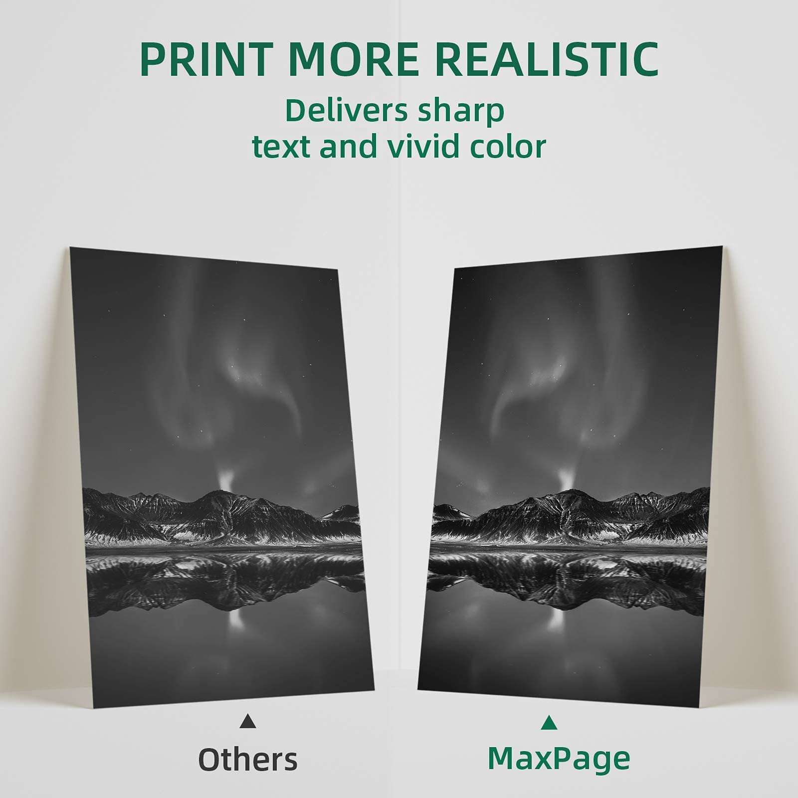 MaxPage Remanufactured Ink Cartridge Replacement for Canon 210 210XL PG-210XL Black Used with Pixma MP495 MX410 MX340 MP250 MX320 MP490 MP499 MX350 MX330 iP2702 MP480 MX420 MP280 Printer, 2-Pack 6